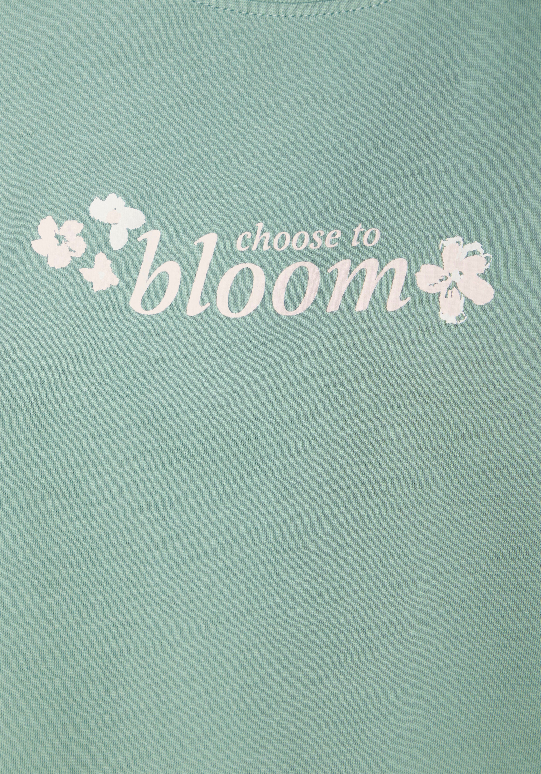 s.Oliver Pyjamaoberteil, Mit kleinem Frontprint
