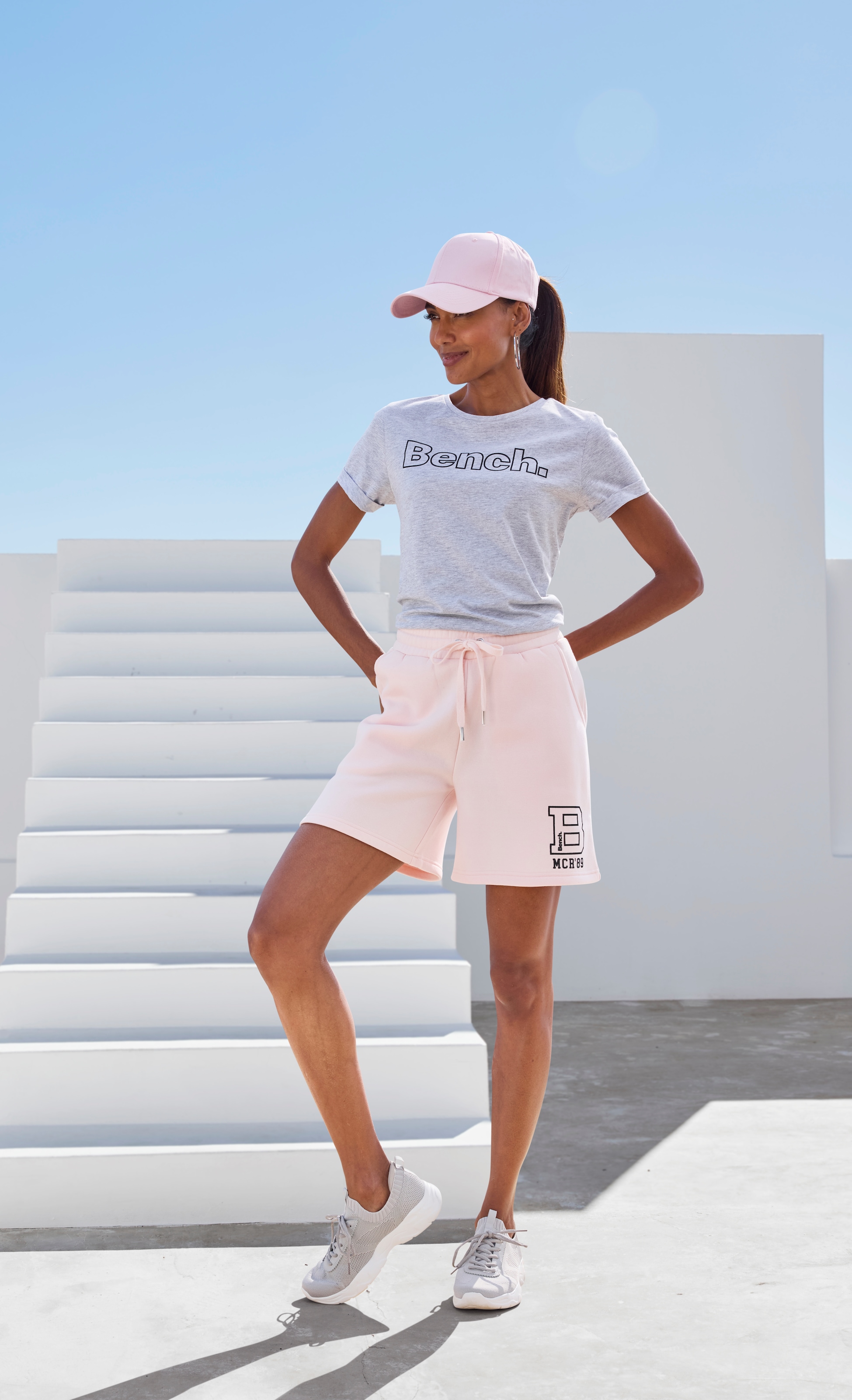 Bench. Loungewear Sweatshorts  in weich angerauter Sweatware, Loungewear