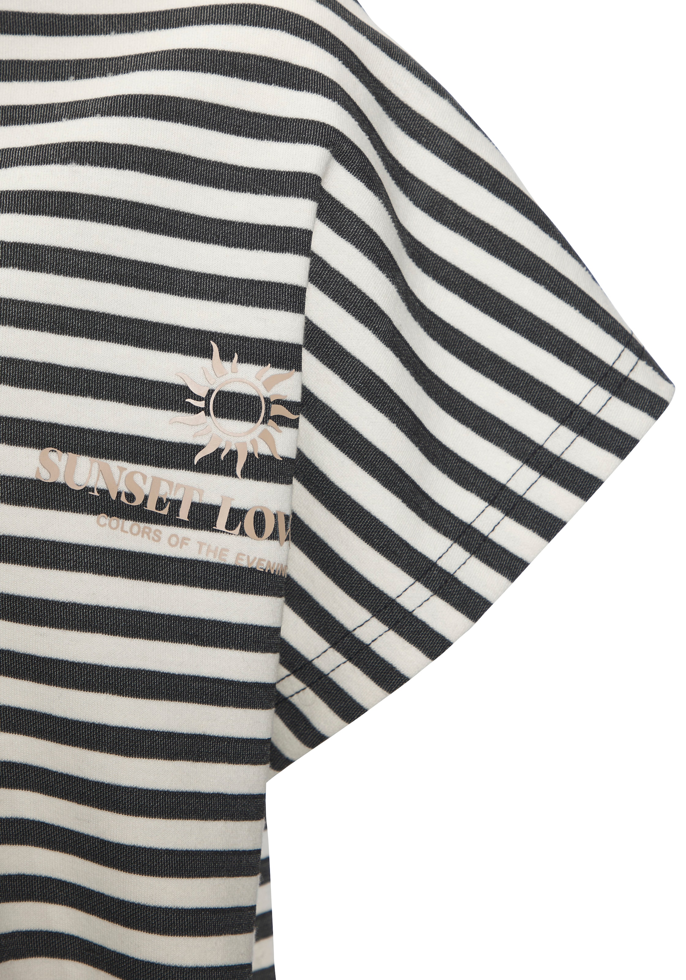 H.I.S Kapuzenshirt mit Kordelzug und weitem Armausschnitt, Loungewear