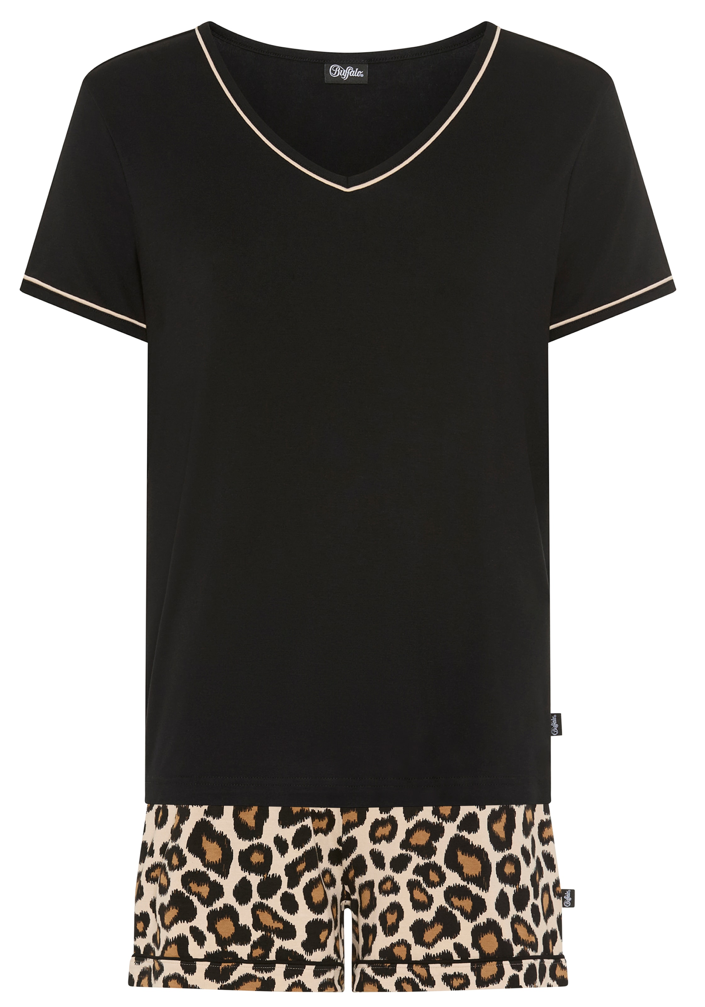 Buffalo Shorty Ensemble, 2 mit tollem Animalprint