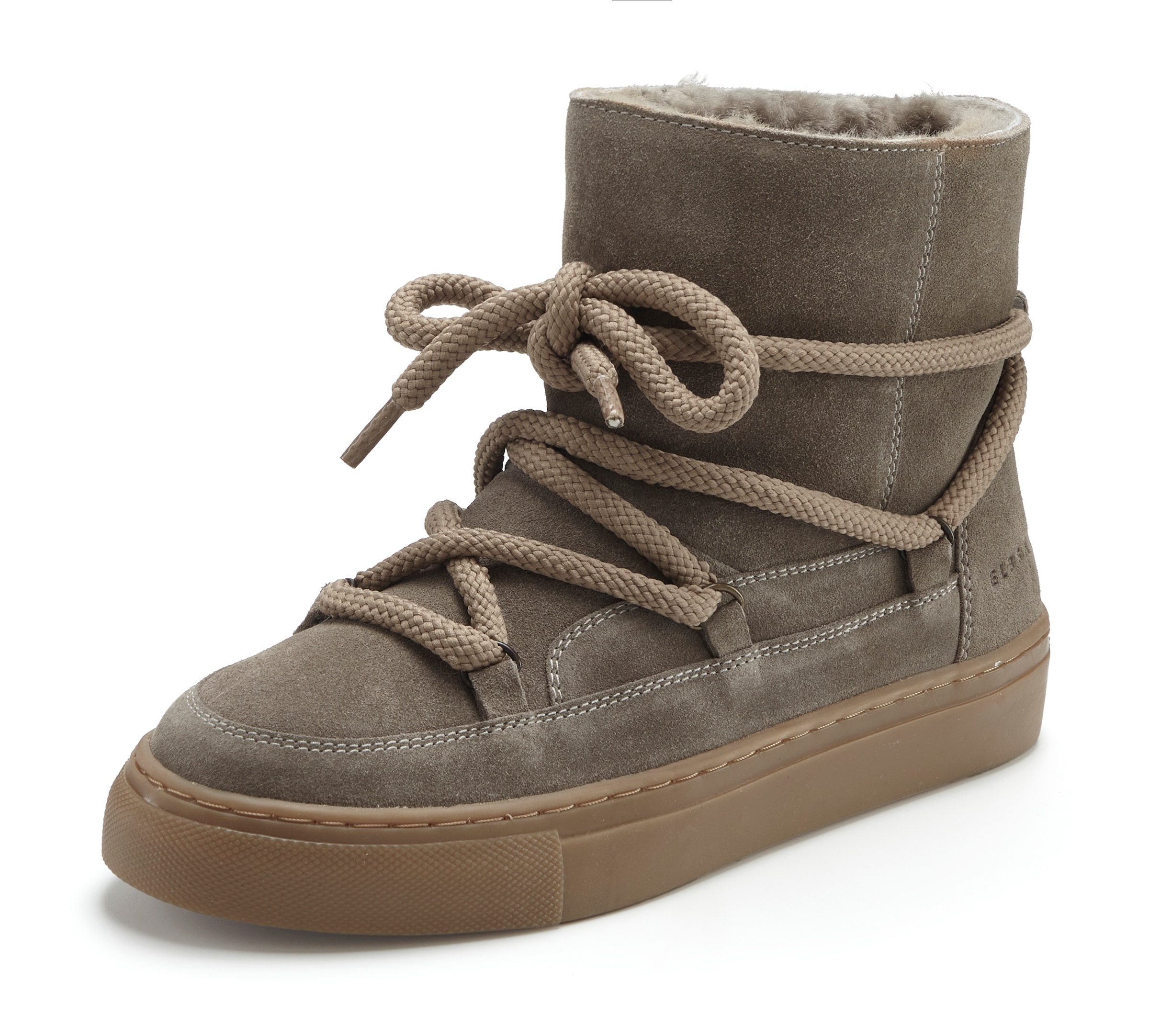 Elbsand Stiefelette »Boots, Winterstiefelette«  Winterboots, Stiefel aus Leder mit kuscheligem Lammfell