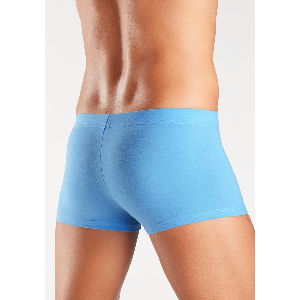 H.I.S Hipster, (Packung, 5 St.), knapp sitzende Boxershorts aus Baumwollstretch