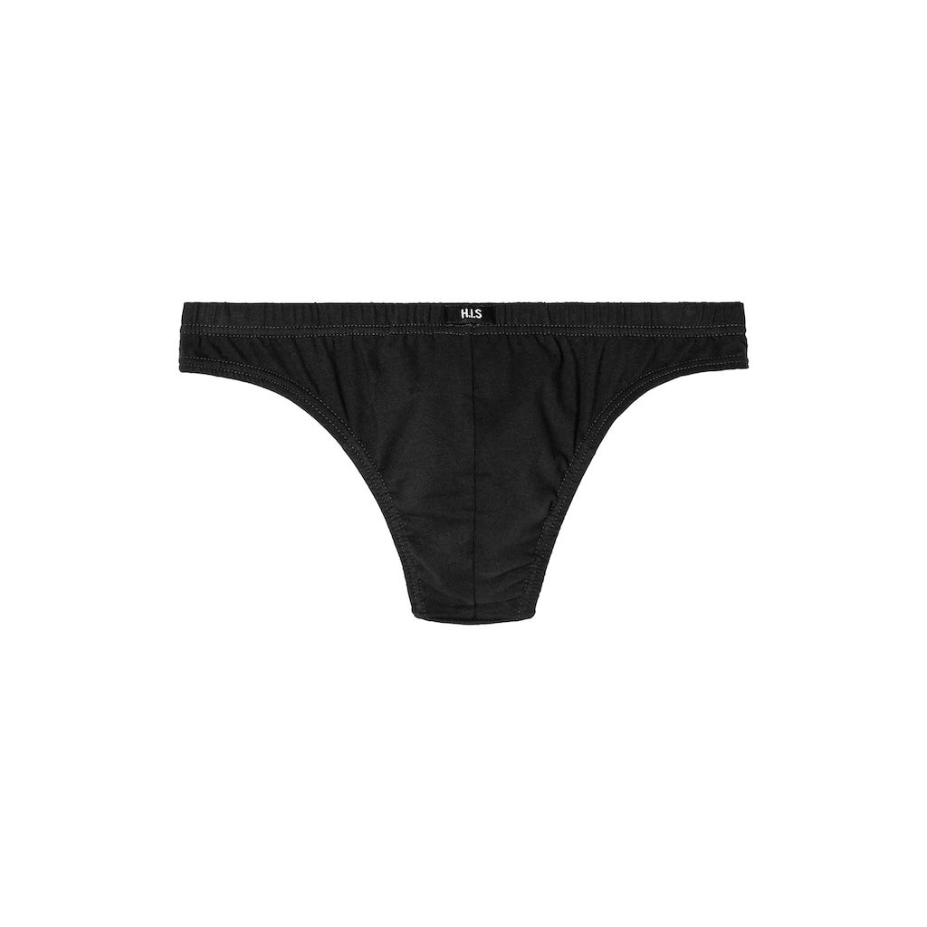 H.I.S String, (Packung, 3 St.), aus weichem Baumwoll-Stretch