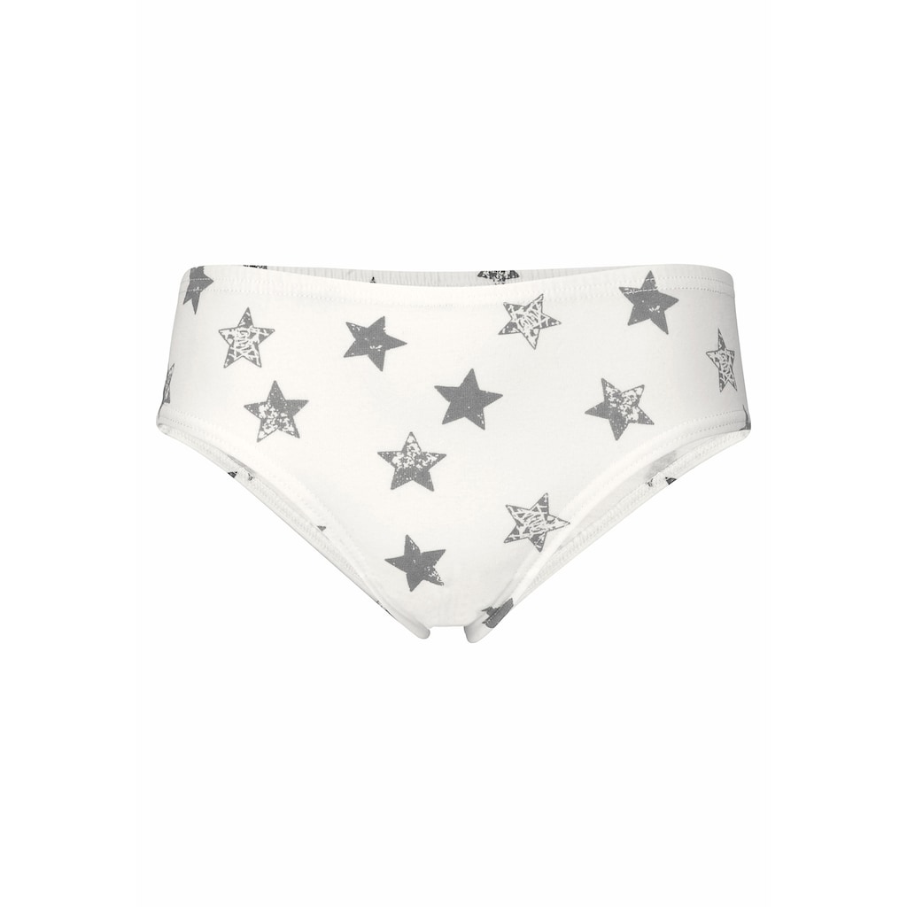 Vivance Slip, (Packung, 4 St.), mit Sternendruck