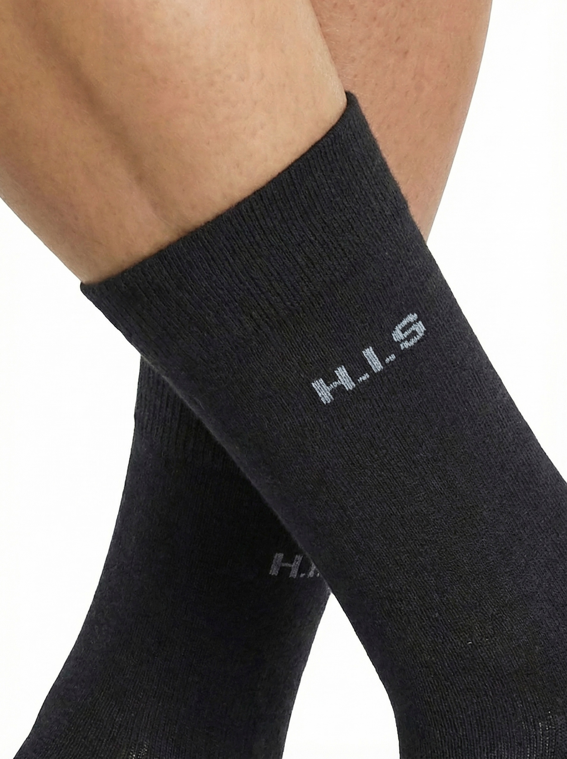 H.I.S Chaussettes basiques »Für Job und Freizeit« Paquet, 6 Couple tlg. avec semelle en éponge douce