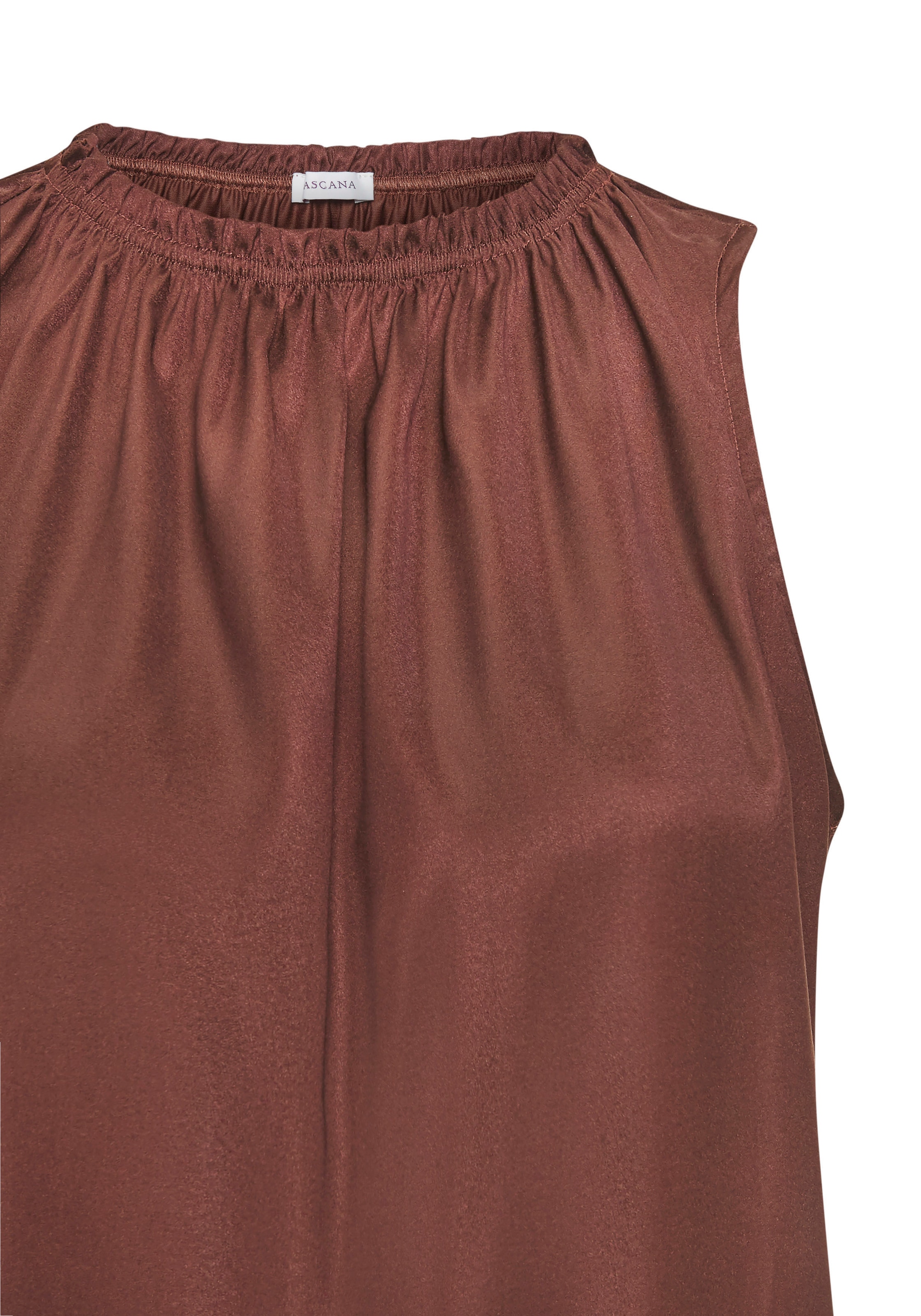 LASCANA Top chemisier aus Satin, elegantes Top