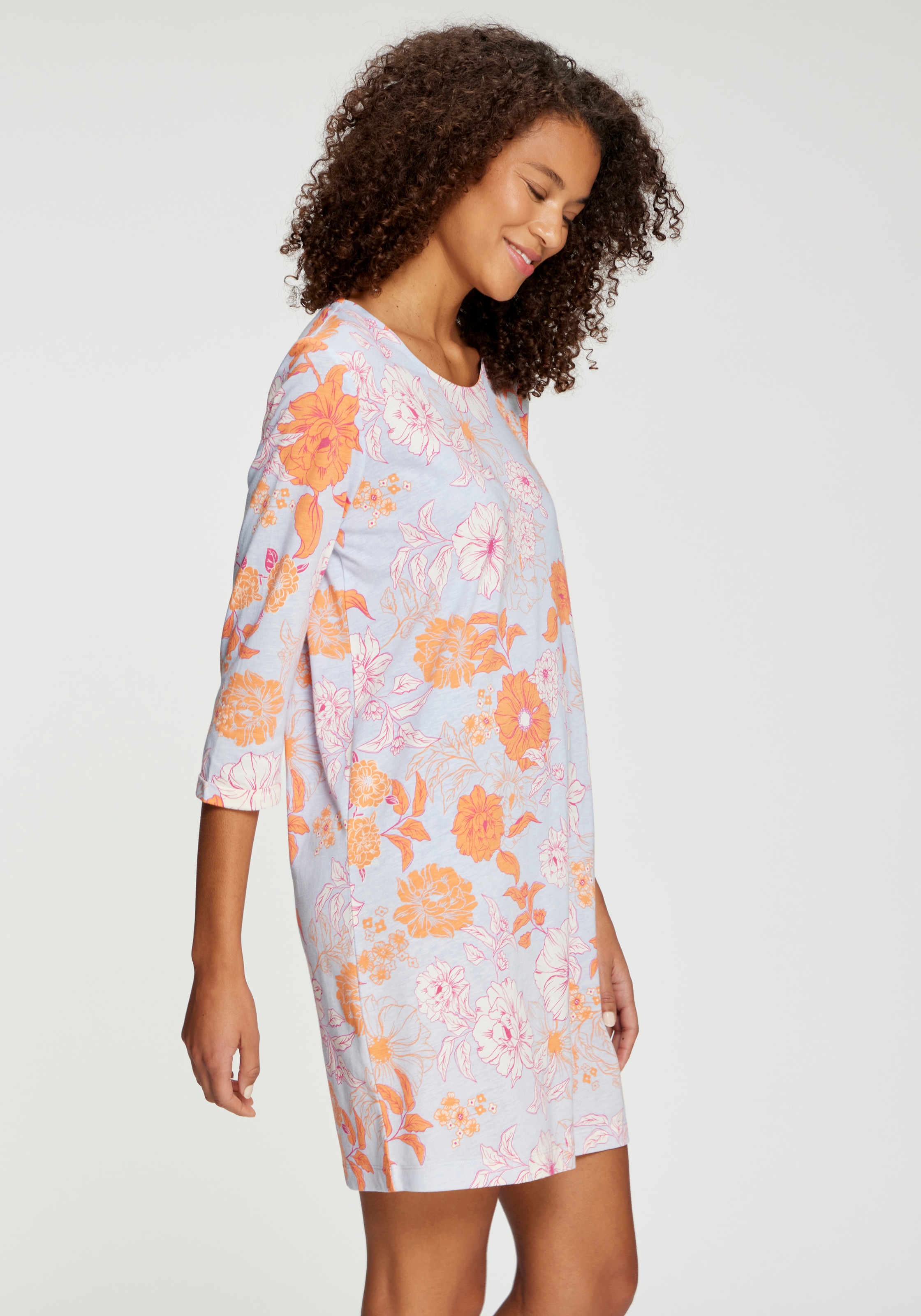 s.Oliver Chemise de nuit avec imprimé floral