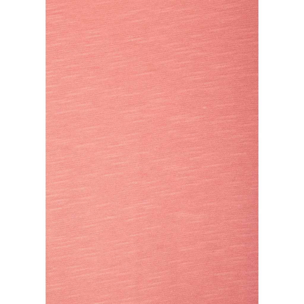 Vivance T-Shirt »mit modischem Frontprint«, (2er-Pack), aus weicher Baumwoll-Qualität