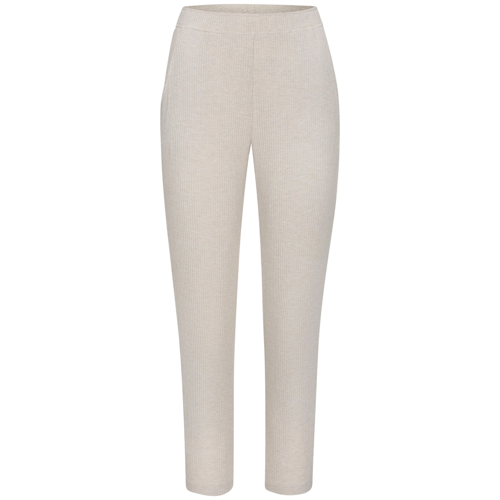 s.Oliver Pyjamahose, in elastischer 4x4 Rippware