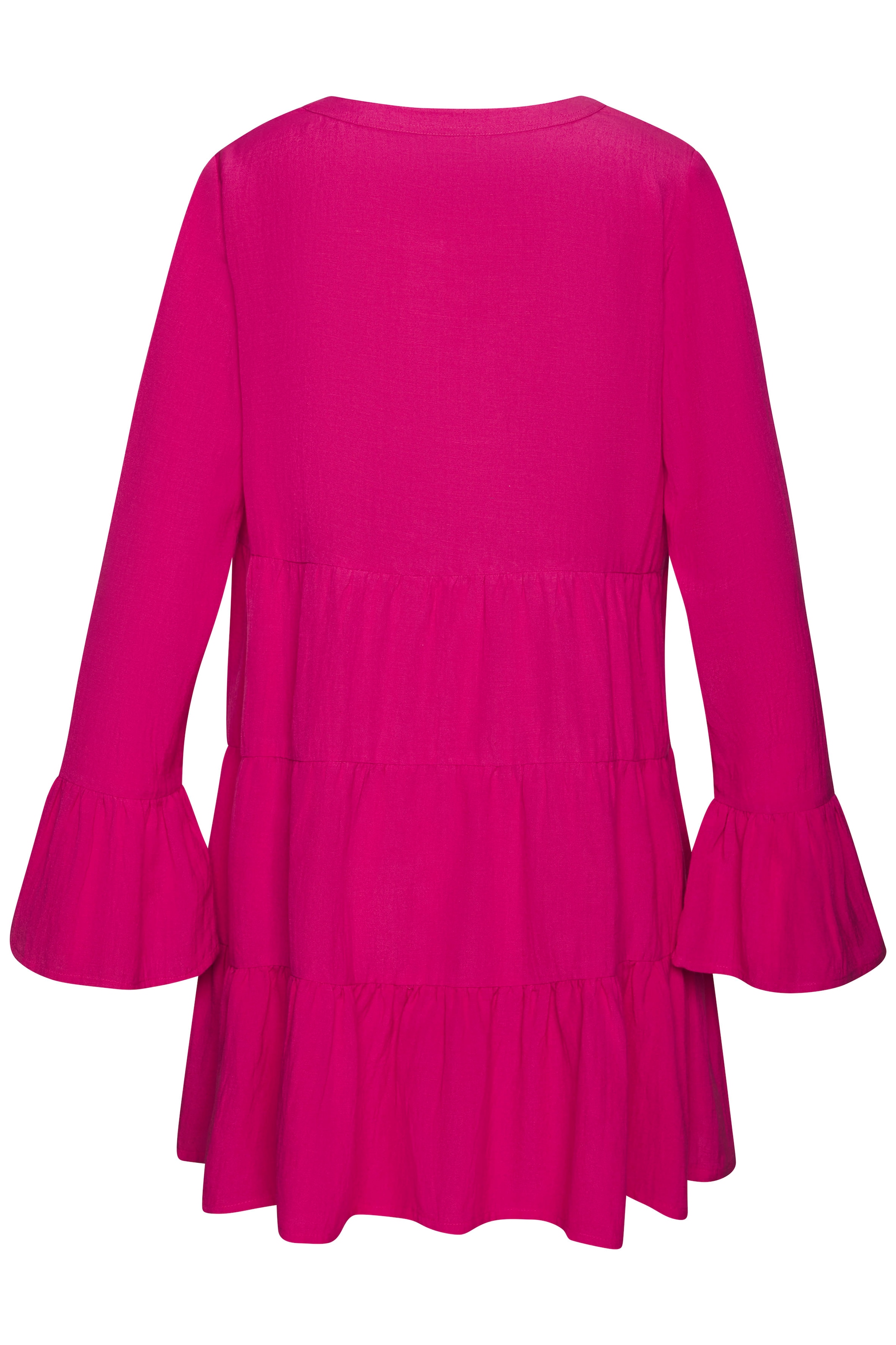 LASCANA Longbluse, mit modischen Volants