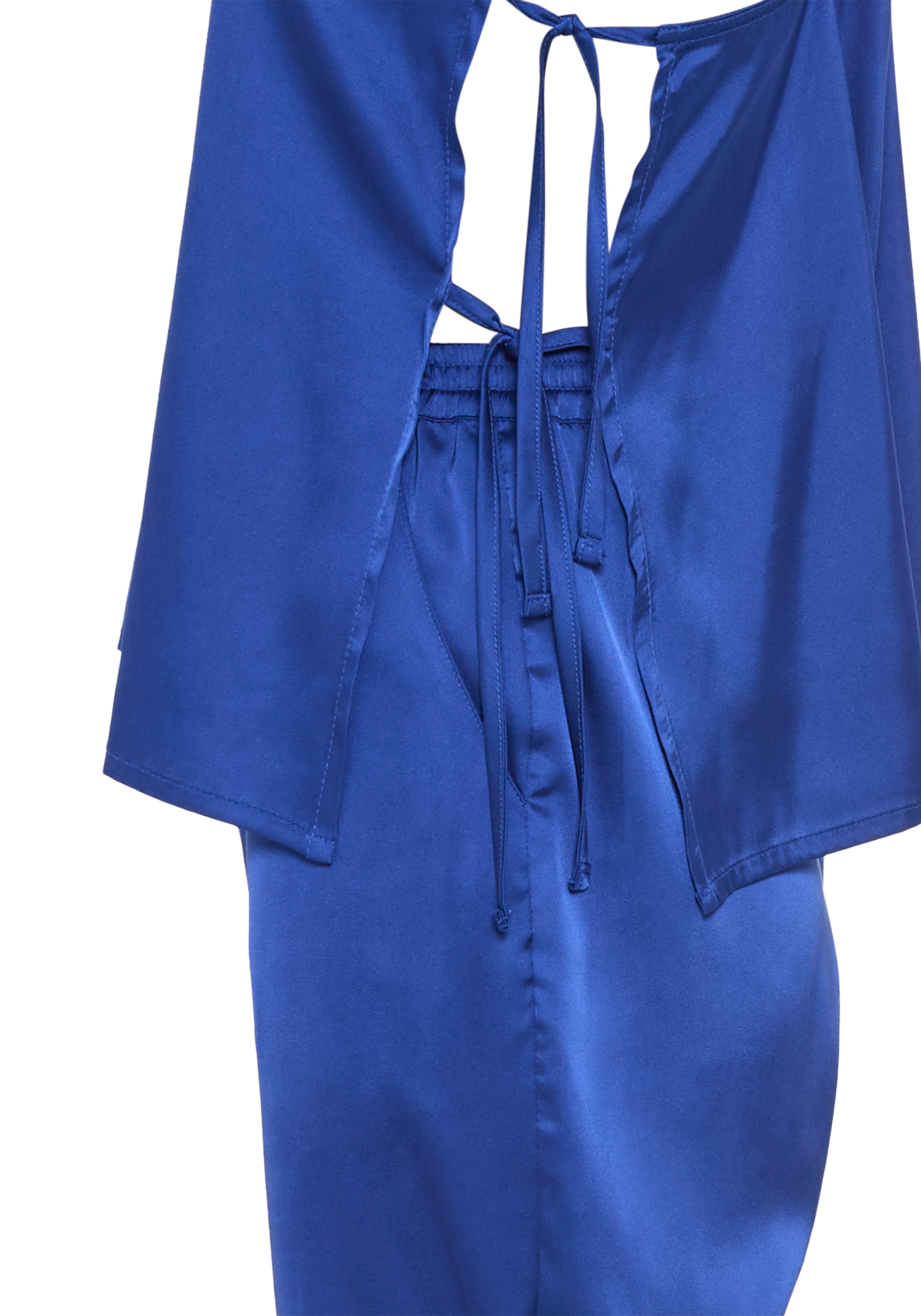 LASCANA Pyjama Set, 2 tlg. mit seitlichen Bändern zum Verschliessen