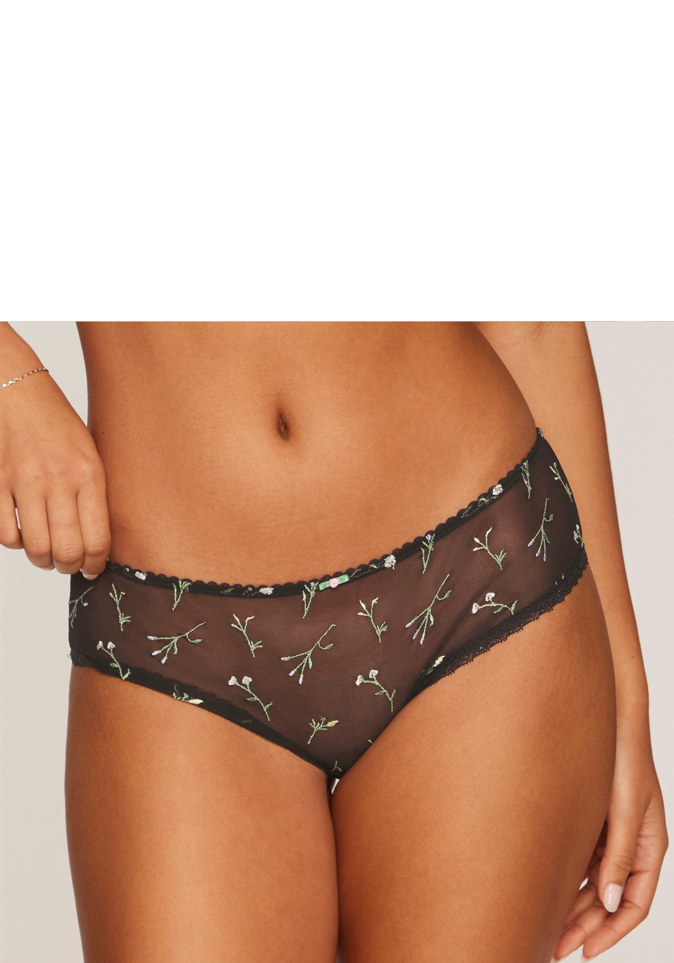 Vivance Panty »Thea« mit Blumen aus feiner Stickereispitze, sexy Dessous