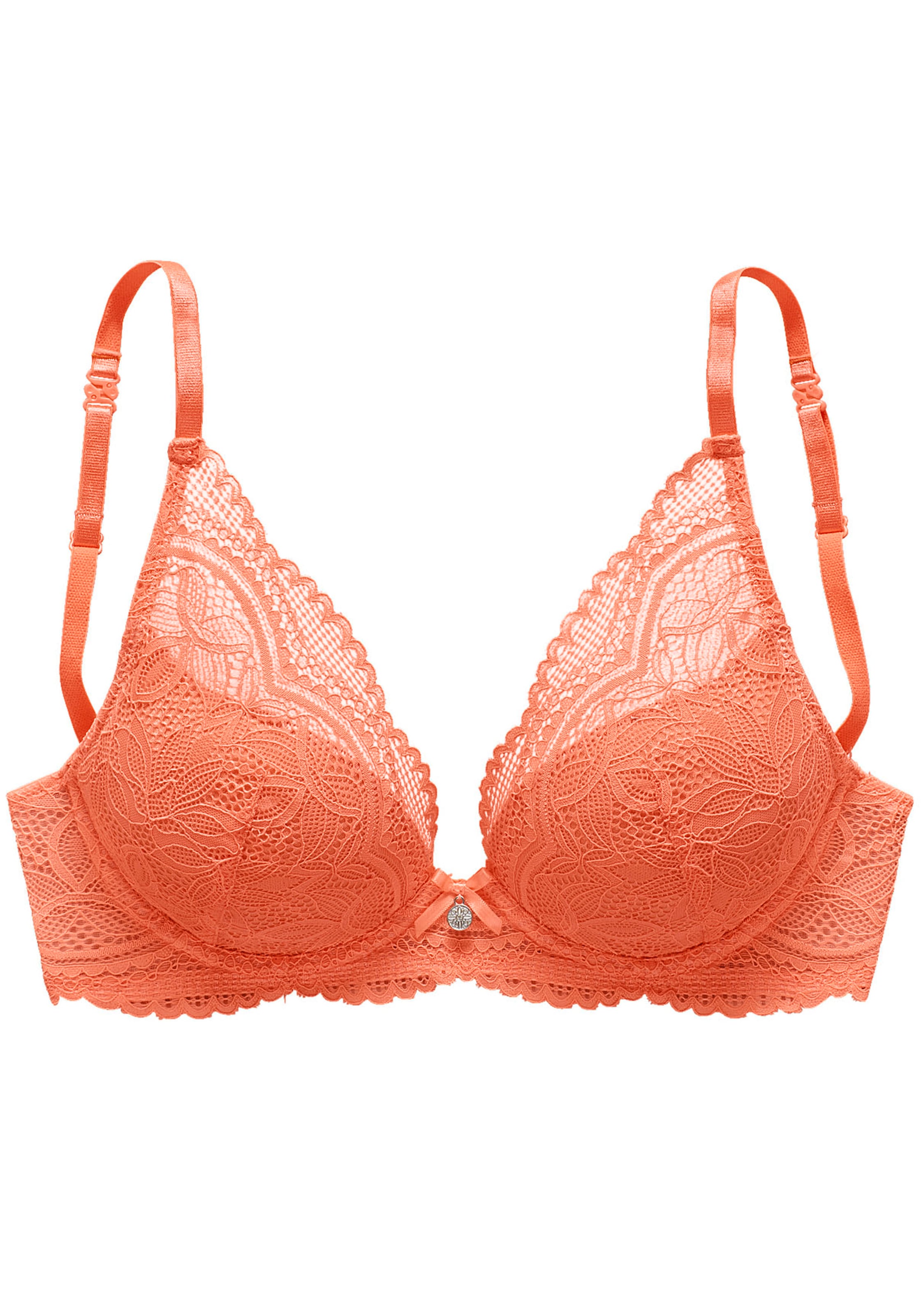 Nuance Neckholder-BH »Vivianna«, mit verschiedenen Träger Varianten, mit floraler Spitze, Dessous