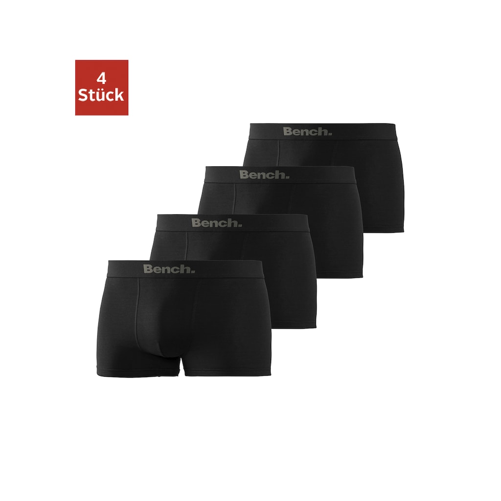 Bench. Boxer »Boxershorts für Herren«, (Packung, 4 St.), aus Baumwoll-Mix