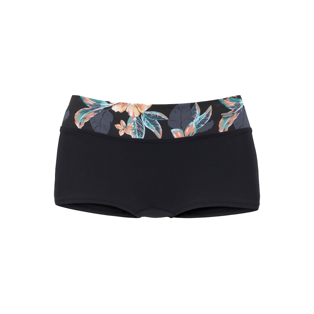 Venice Beach Bikini-Hotpants »Lori«, bedruckt, mit Blumendesign, aus recyceltem Polyamid, Mix-Kini