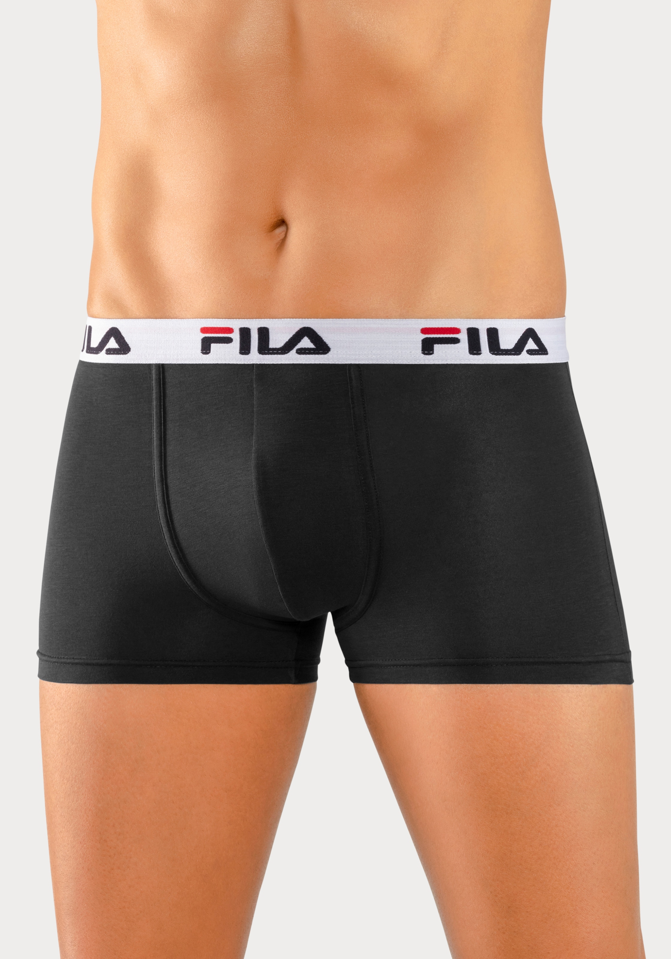 Fila Boxer »MAN BOXER SHORTS« 3er Pack,  mit elastischem Logobund
