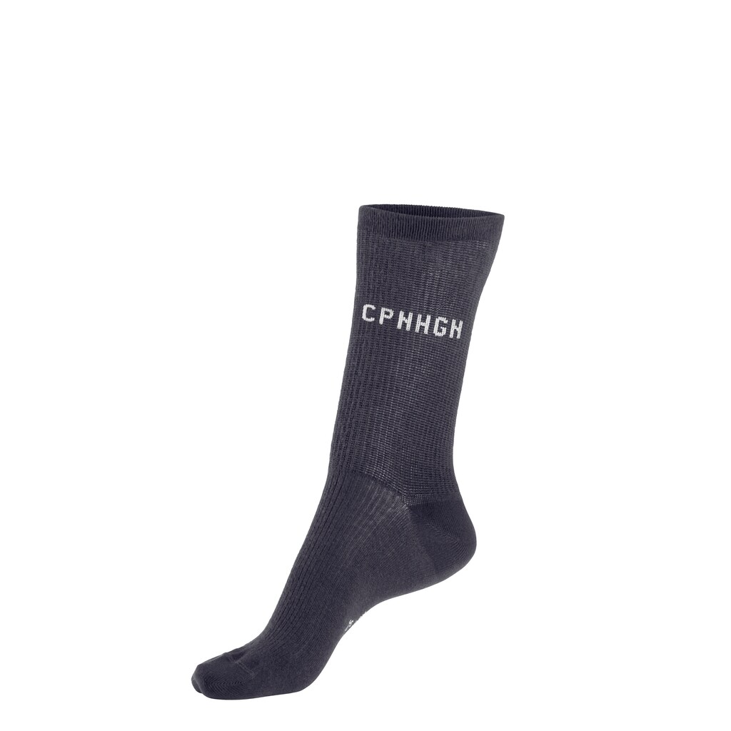 Copenhagen Studios Basicsocken, (Packung, 3 Paar), mit Rippstruktur und Stickerei