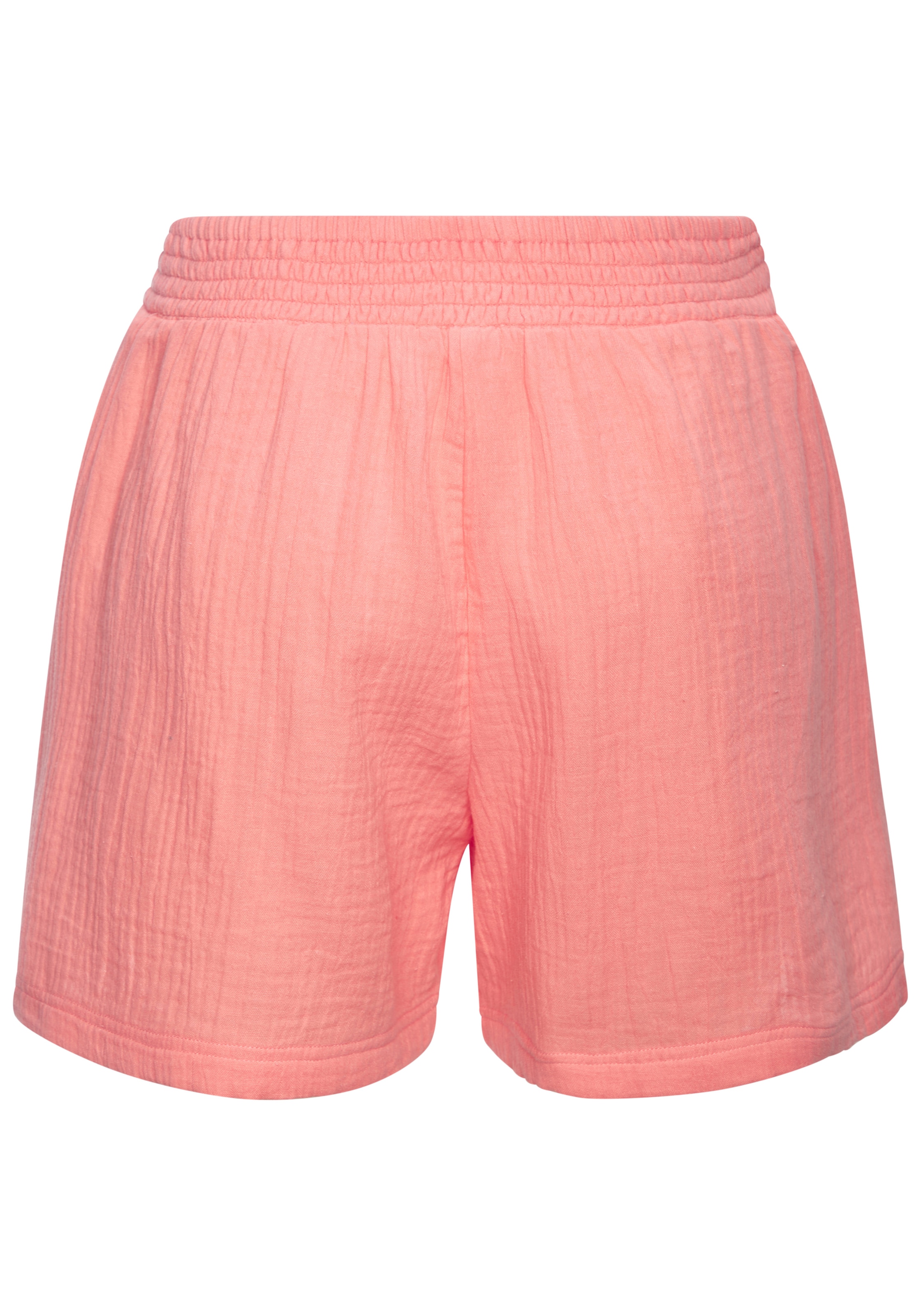 Beachtime Short tissé »aus sommerlicher Musselinware«  leichte Strandshorts, Sommerhose