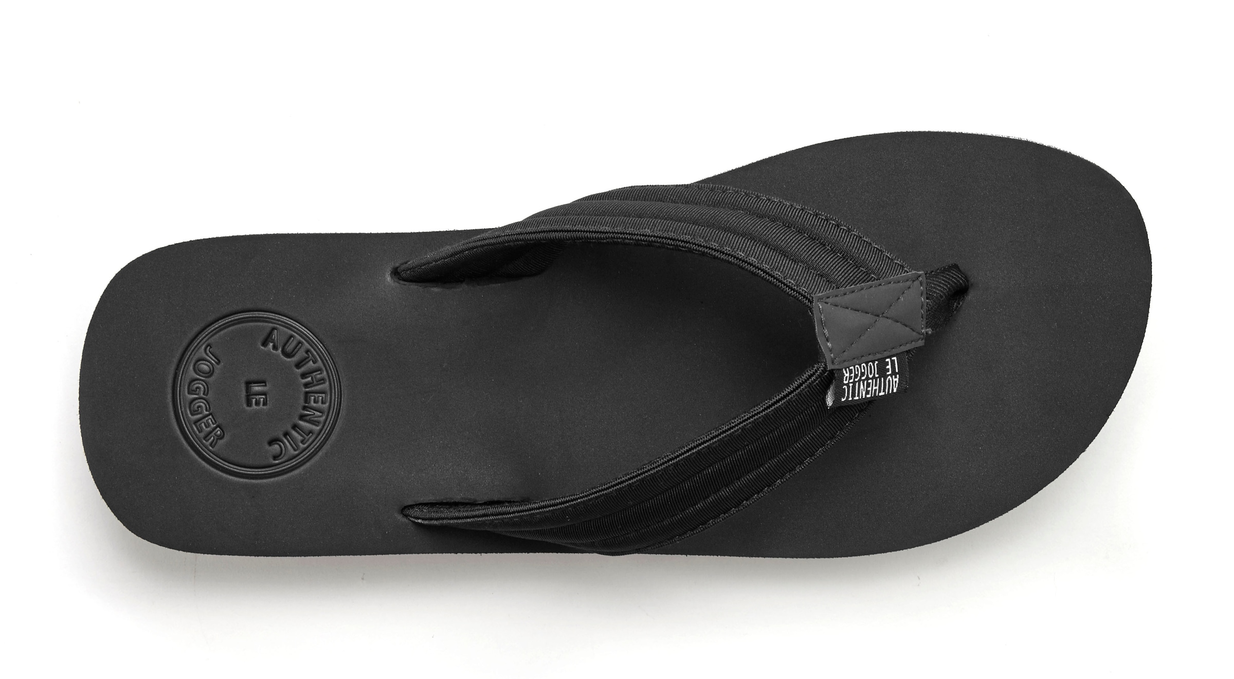 AUTHENTIC LE JOGGER Zehentrenner, Pantolette, Badeschuh, ultraleichtes Material Unisex VEGAN