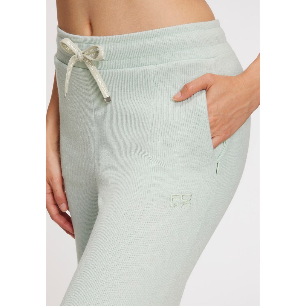 French Connection Loungepants, in gerippter Strickoptik