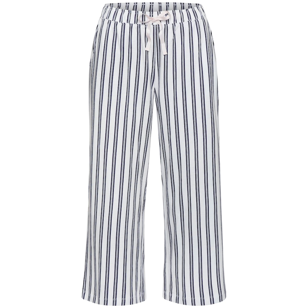 s.Oliver Pyjamahose, mit schönem Allover-Print