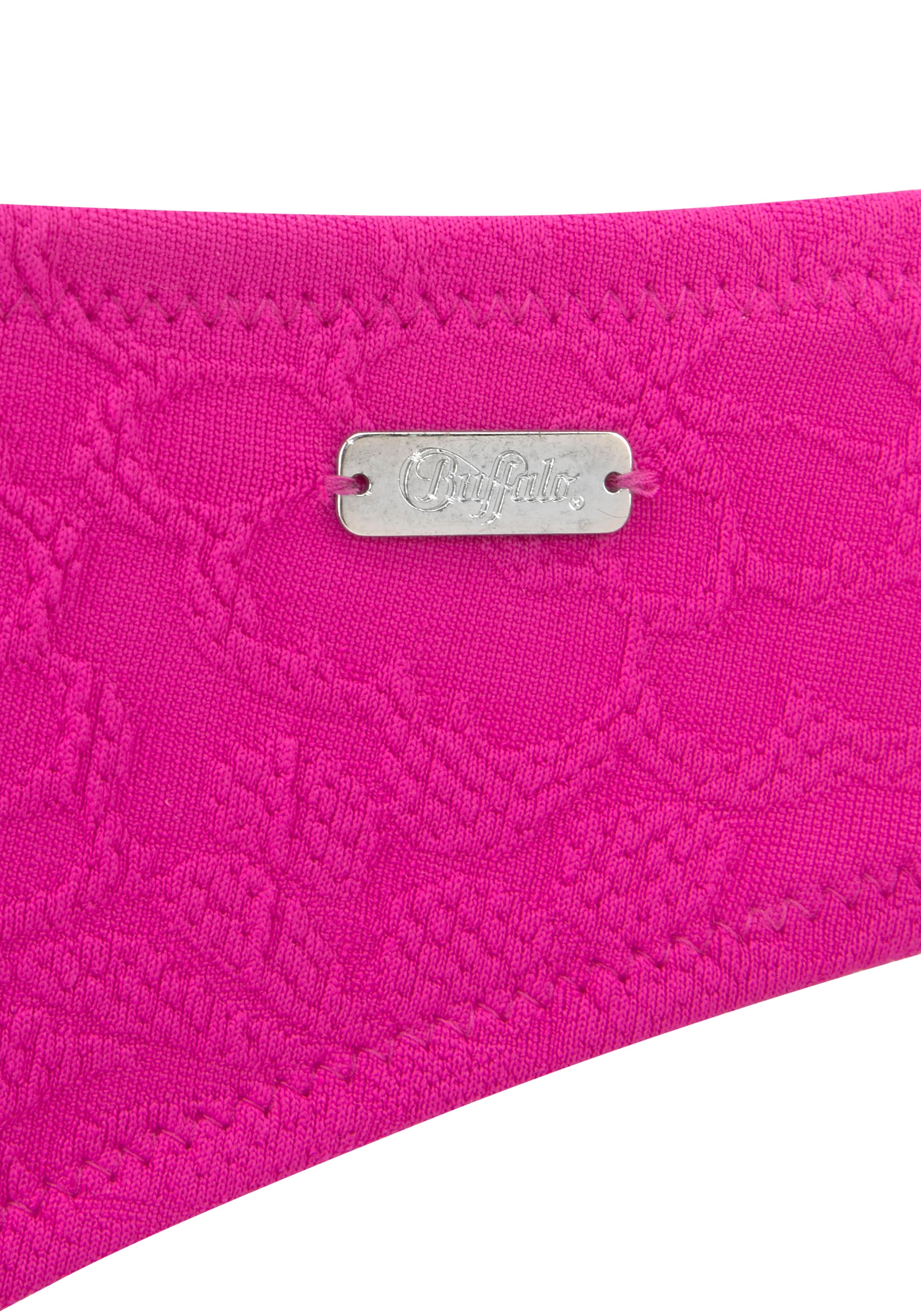 Buffalo Bikini-Hose »Bubble«, mit floralem Strukturmuster
