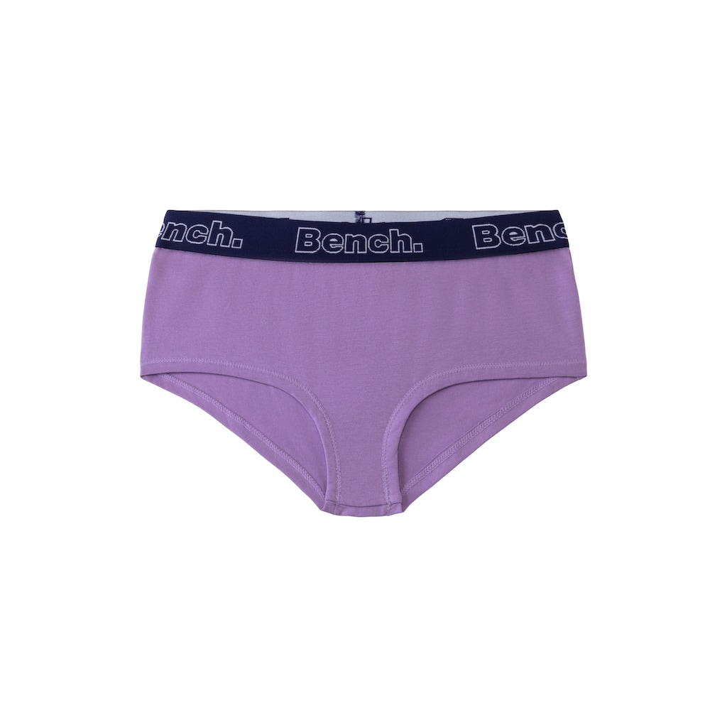 Bench. Panty, (Packung, 3 St.), mit kontrastfarbigem Webbund
