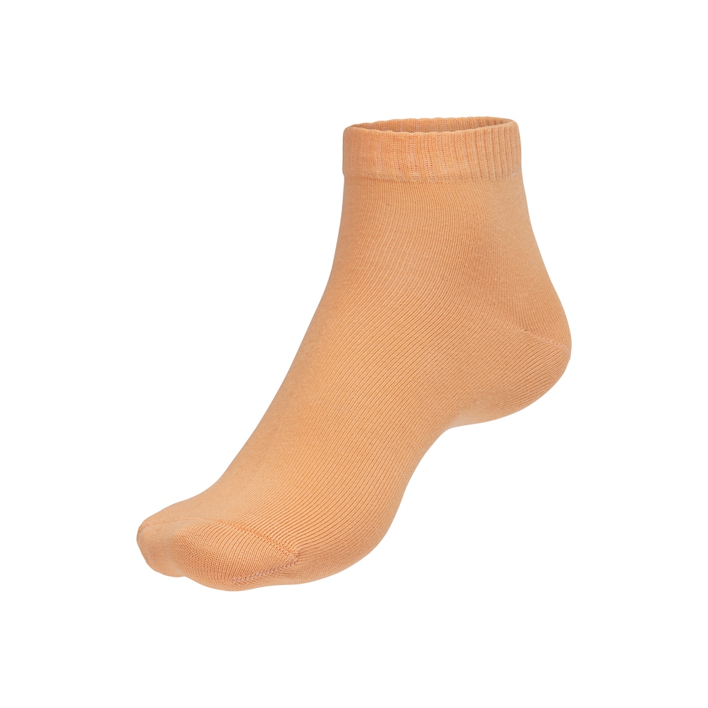 H.I.S Kurzsocken, (Packung, 14 Paar), mit eingestricktem Markenlogo im Innenbund
