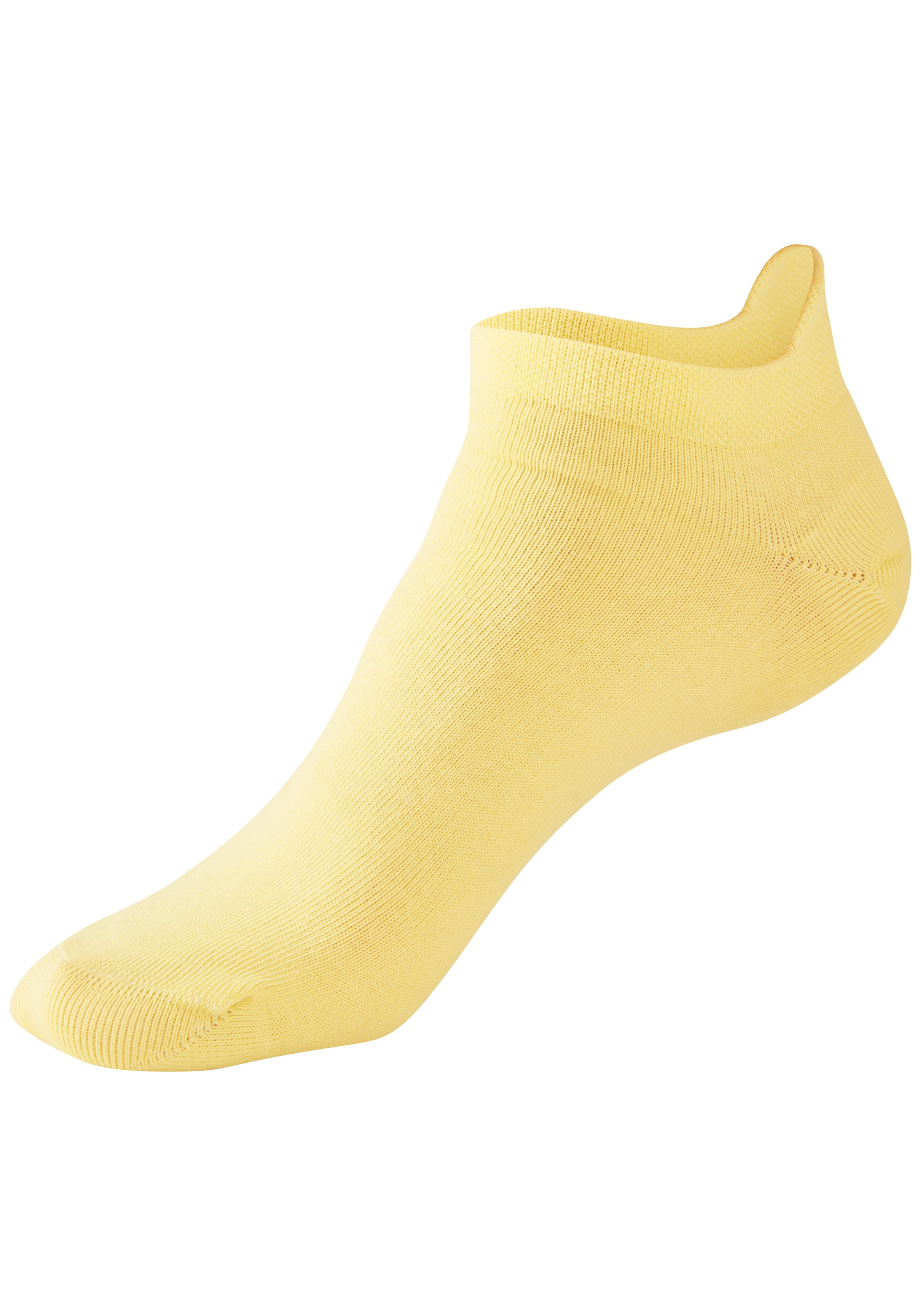 LASCANA Chaussettes de baskets »für Damen mit eingestricktem Markenlogo« Boîte, Boîte, 7 Couple tlg. dans une jolie boîte cadeau