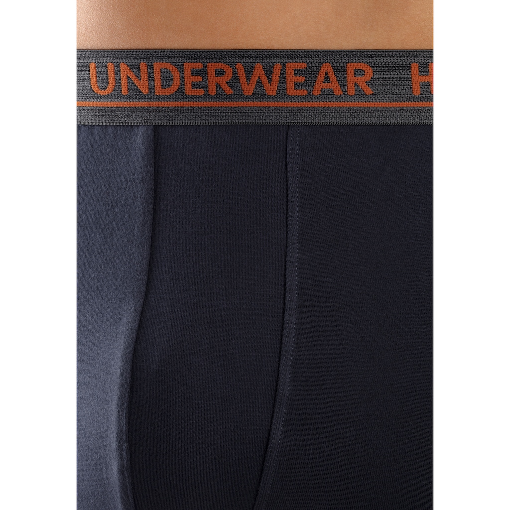 H.I.S Boxer »Boxershorts für Herren«, (Packung, 4 St.), mit bequemem Stretchbündchen