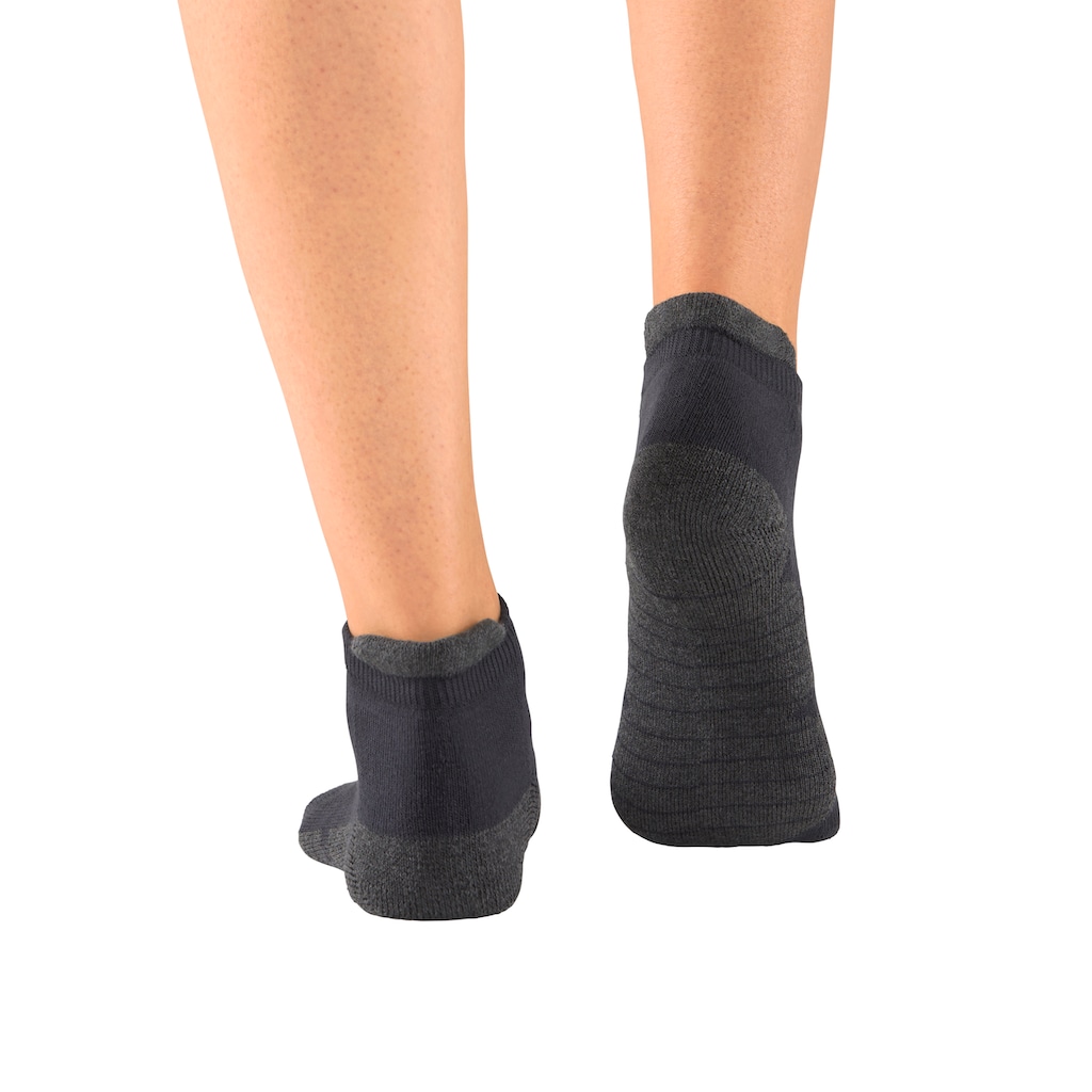 LASCANA ACTIVE Sneakersocken, (Packung, 6 Paar), mit weicher Frotteesohle
