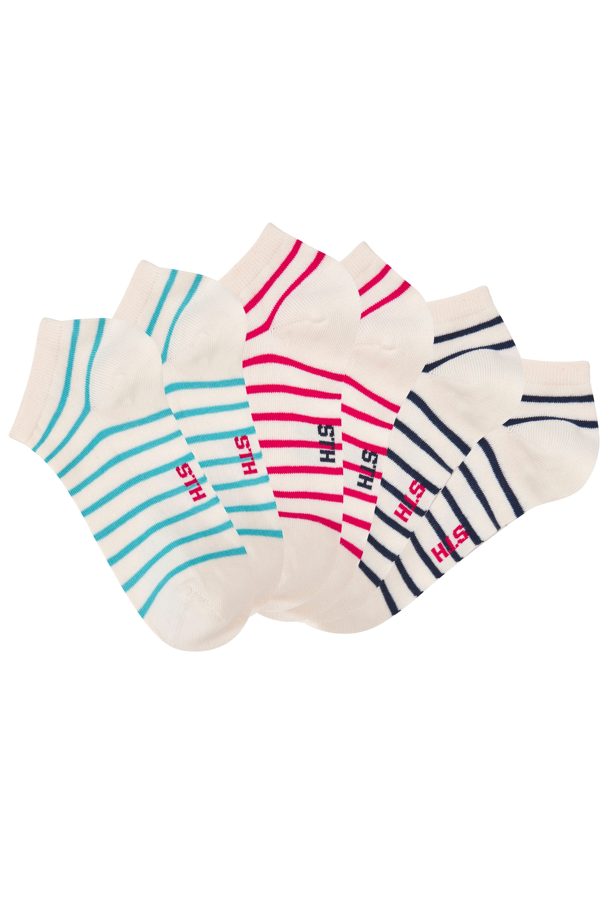 H.I.S Sneakersocken Packung, 6 Paar tlg. mit maritimen Design
