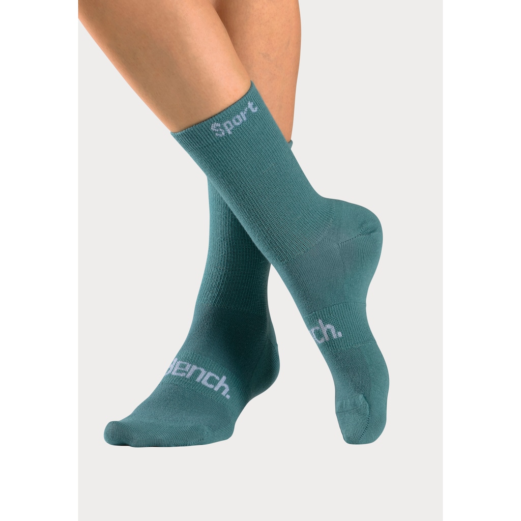 Bench. Sportsocken, (Packung, 6 Paar), mit antibakterieller Feuchtigkeitsregulierung