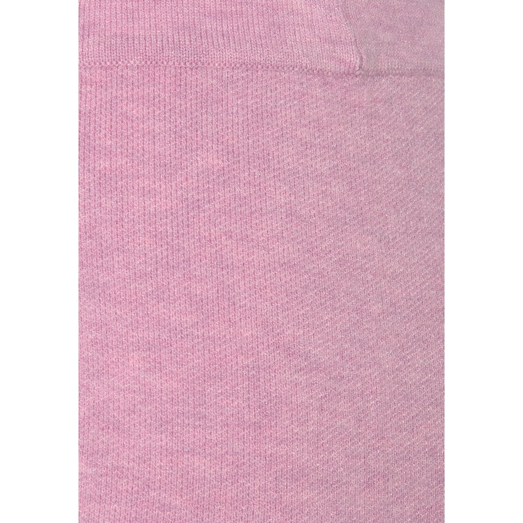 Elbsand Strickhose, aus hochwertigem Strick, mit Logostickerei, Loungewear