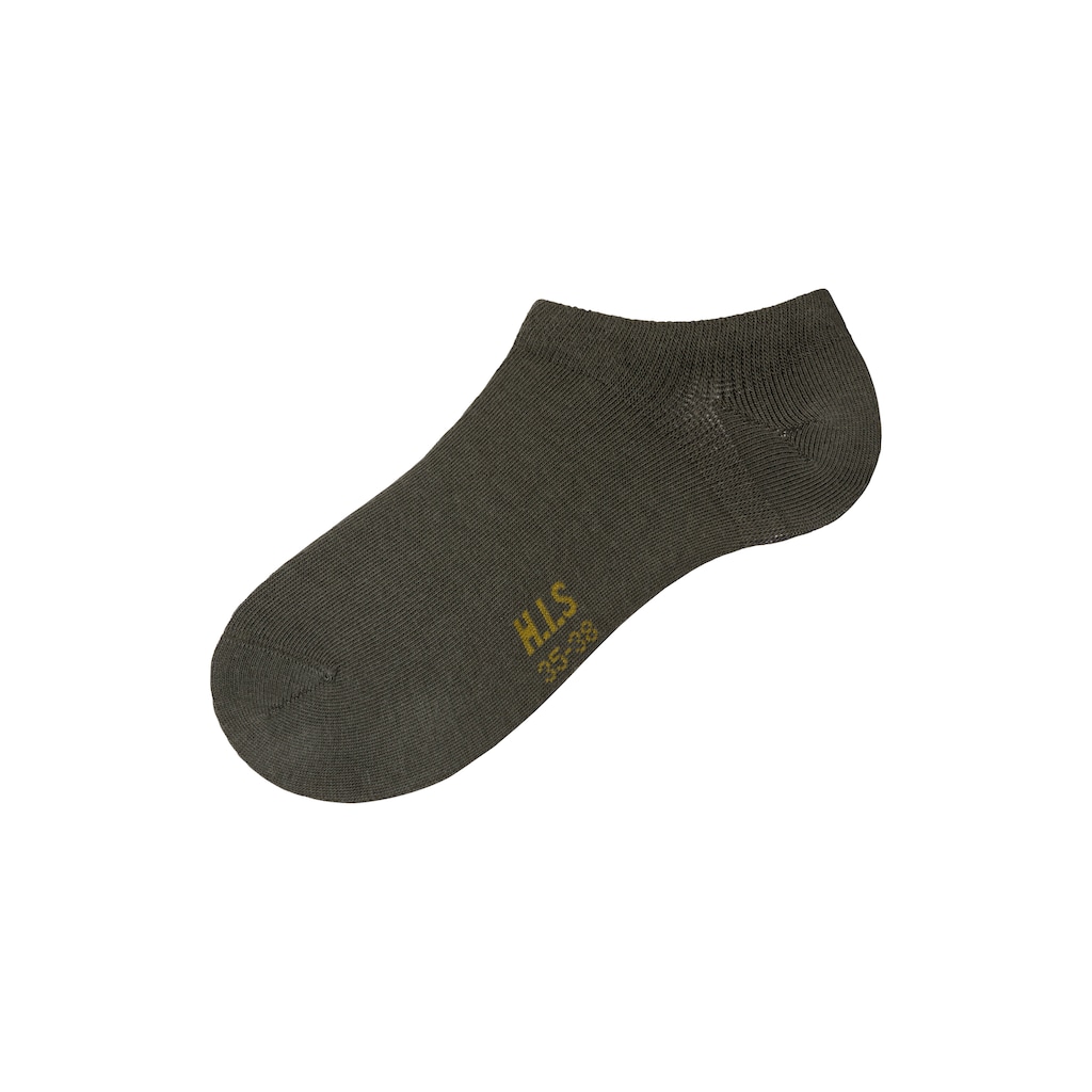 H.I.S Sneakersocken, (Packung, 6 Paar), mit besonders kurzem Schaft