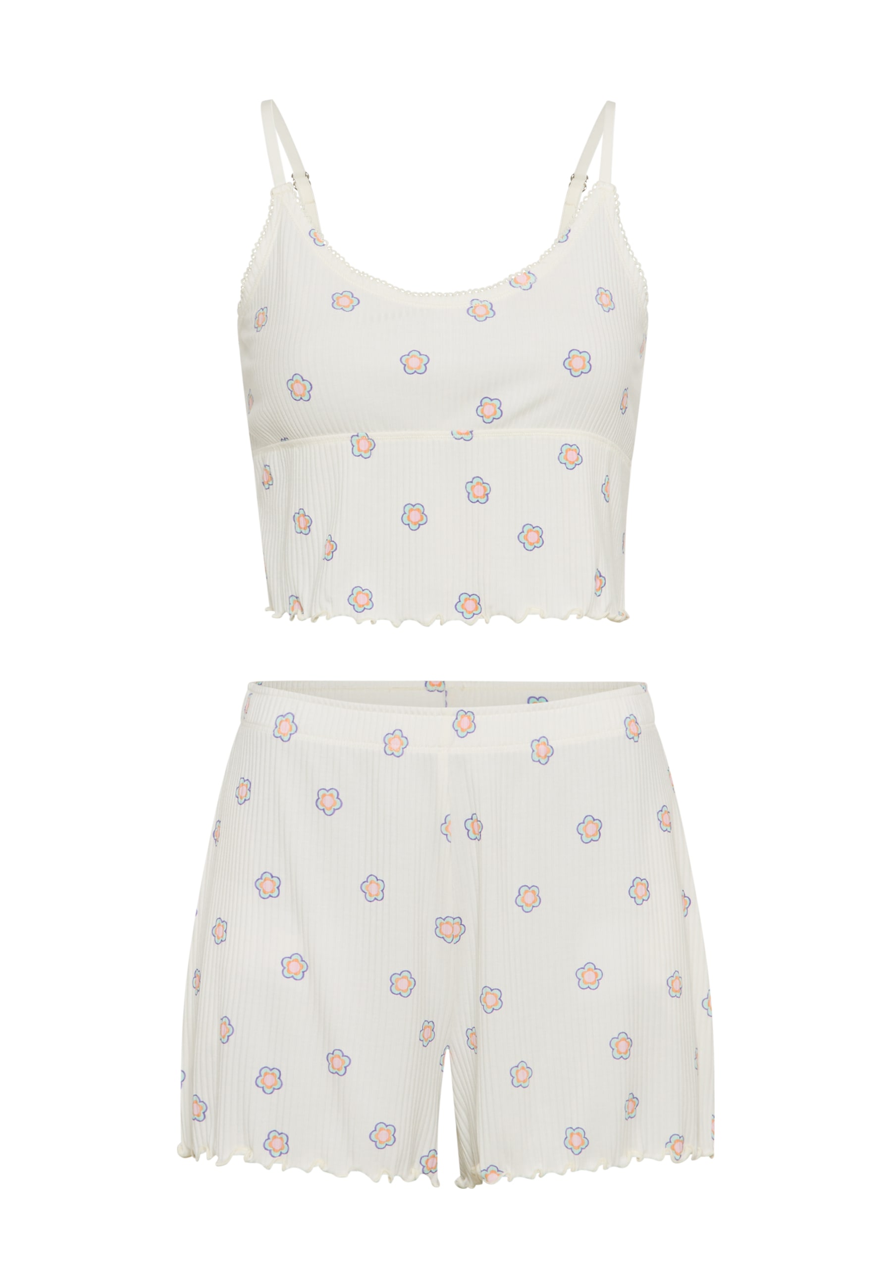 LSCN by LASCANA Shorty Set, 2 pièces All-over Druck