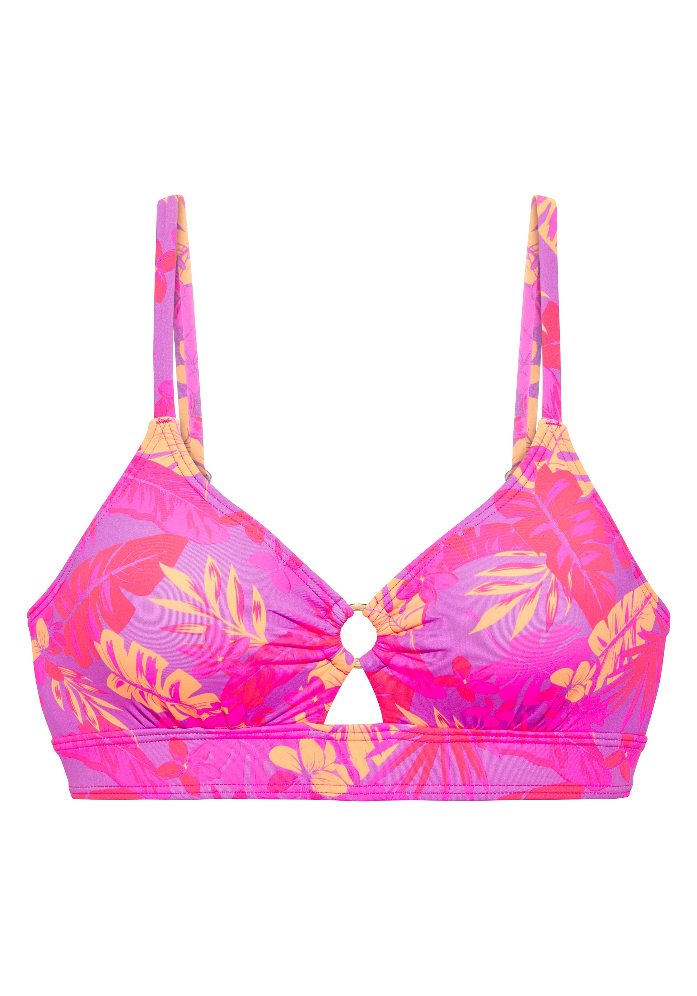 Venice Beach Top bikini bustier »Kaitlyn« avec imprimé floral intégral