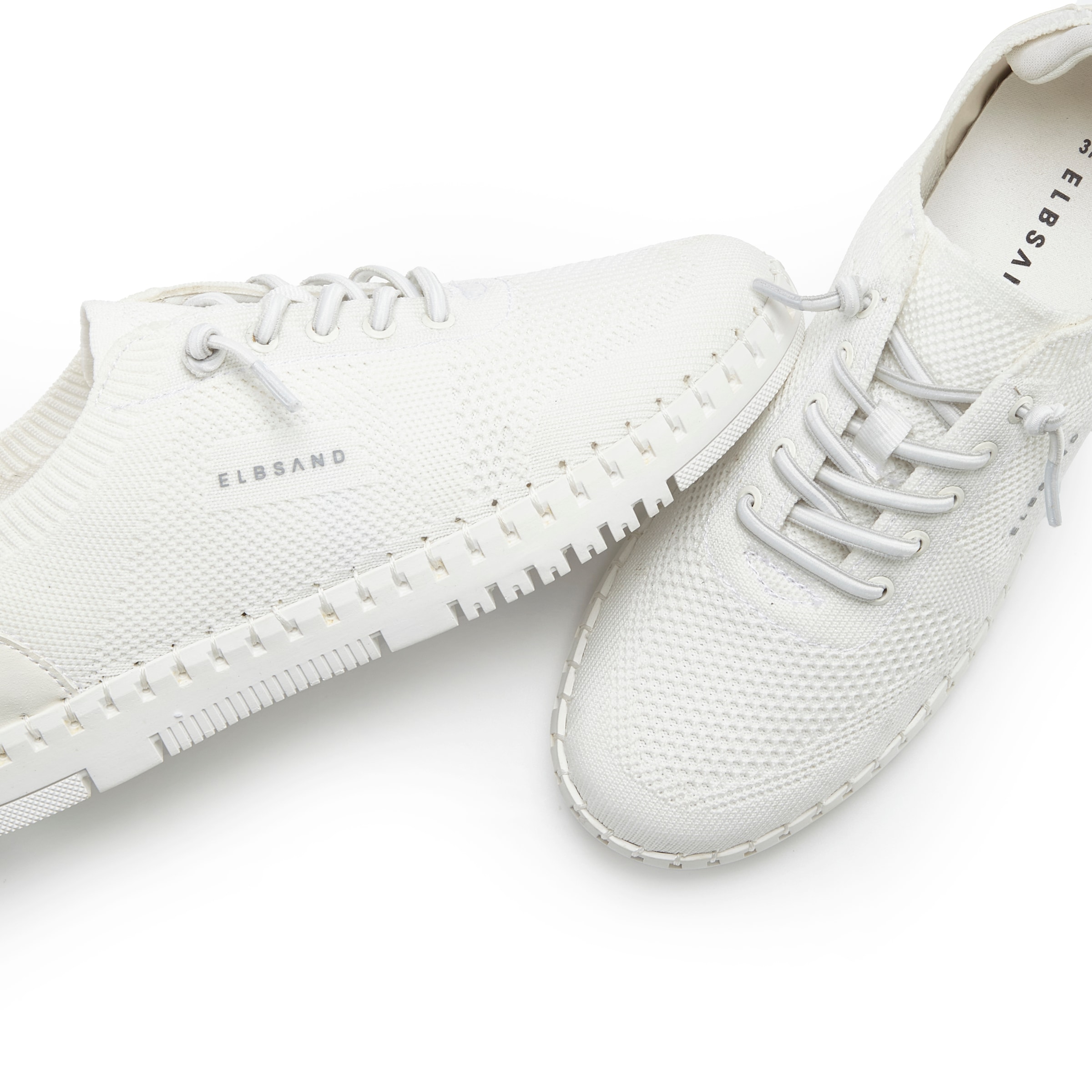 Elbsand Sneakers »Freizeitschuh, Slip-On-Sneaker«  NOUVEAU à enfiler avec lacets élastiques VEGAN