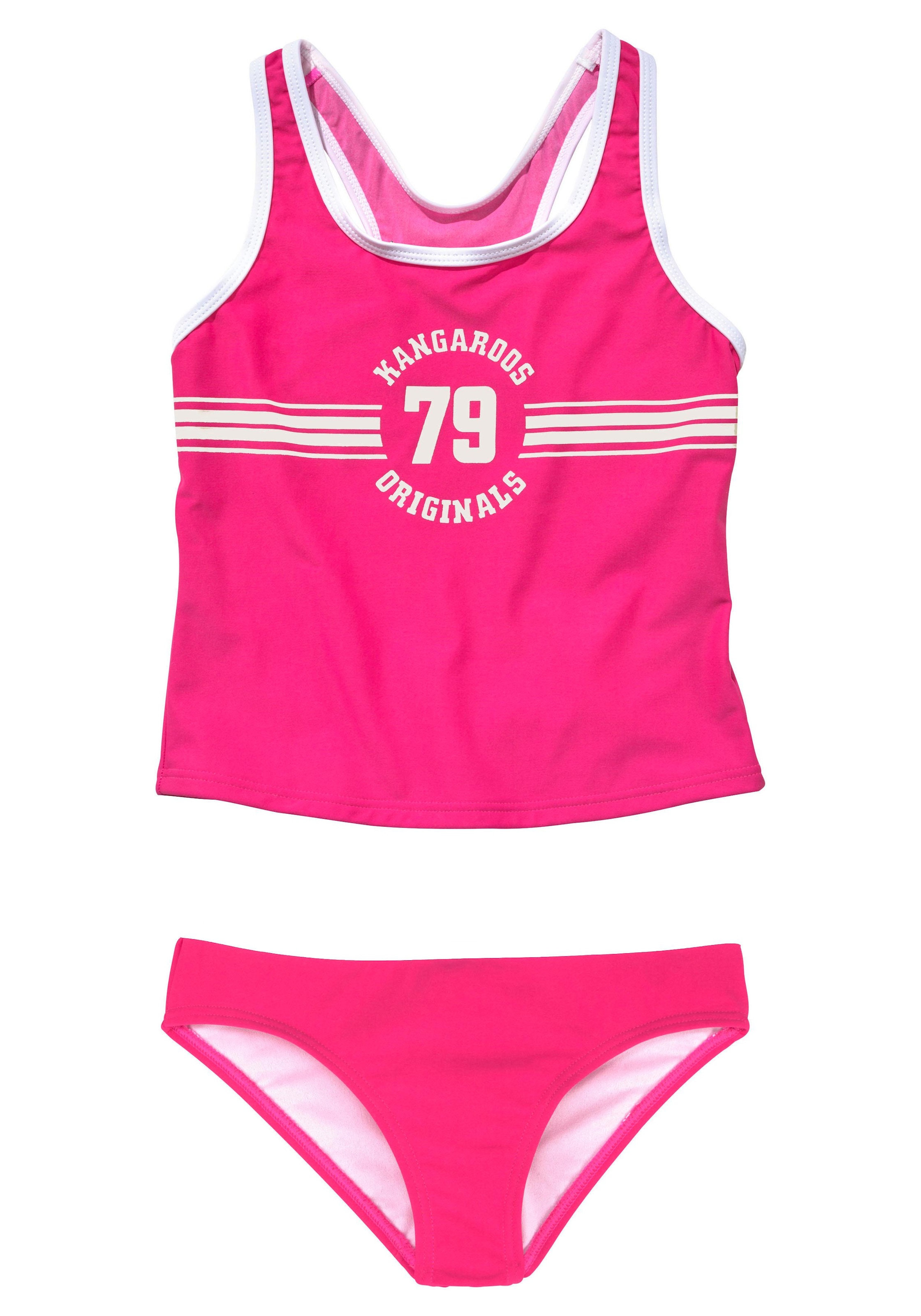 KangaROOS Tankini »Sporty« mit sportlichem Frontdruck