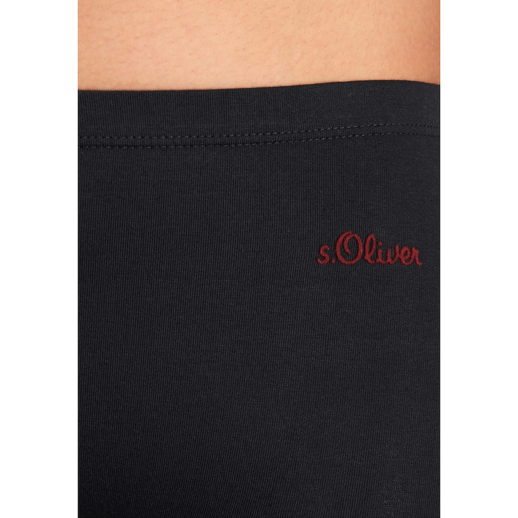 s.Oliver Panty, (3er-Pack), aus elastischer Baumwoll-Qualität