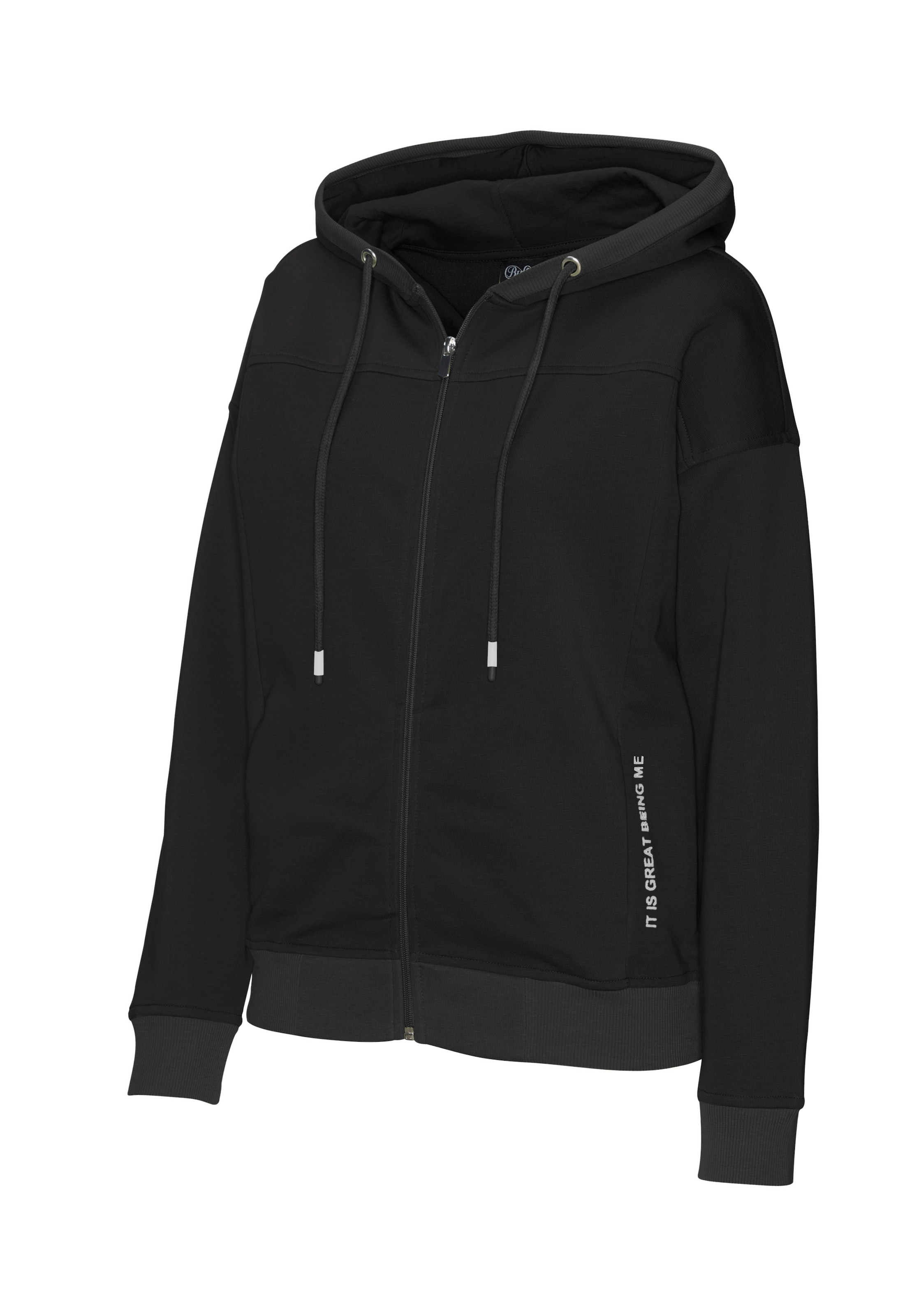 Buffalo Sweat à capuche avec impression manifeste, vêtements d'intérieur et de détente