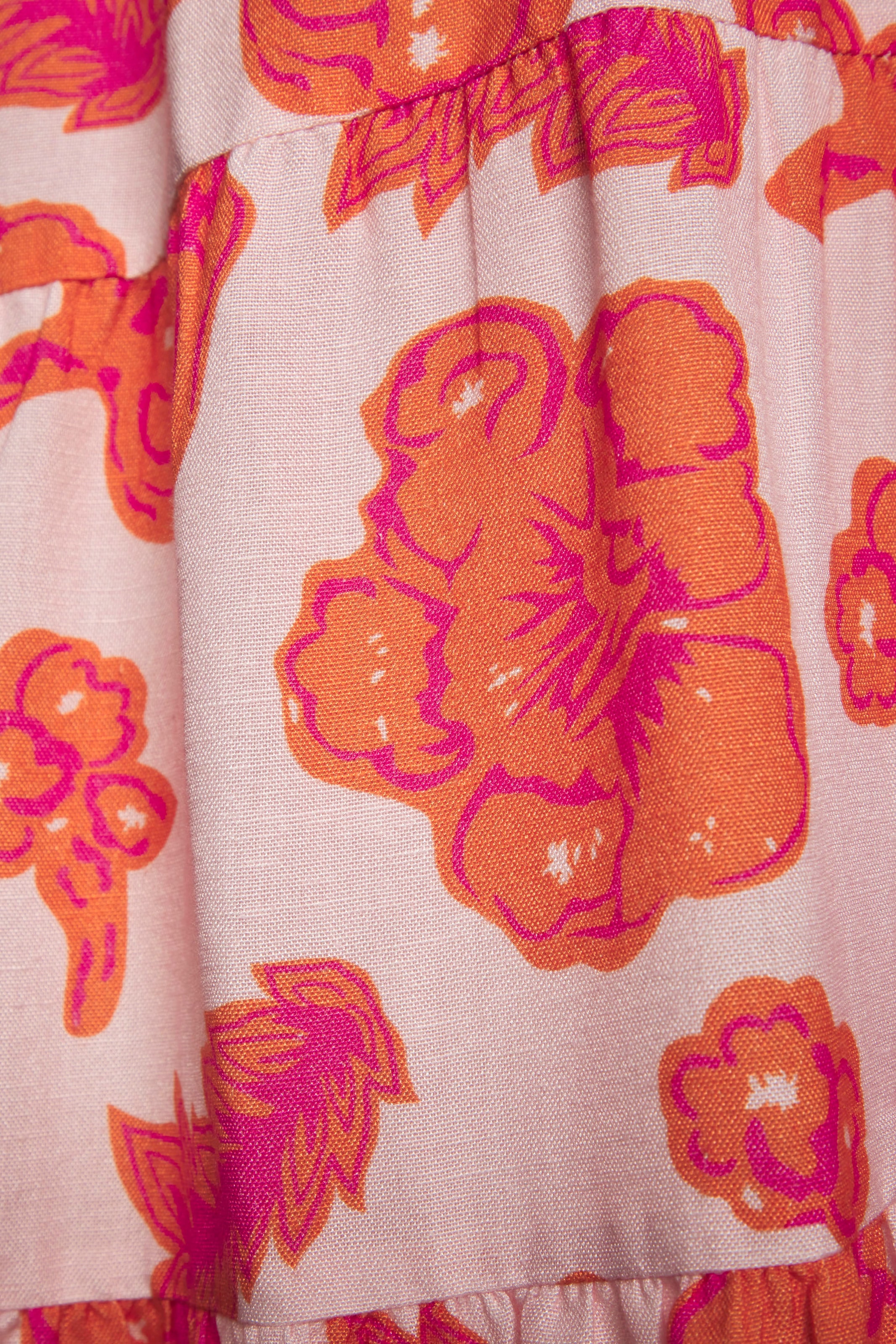 LASCANA Longbluse, mit modischen Volants
