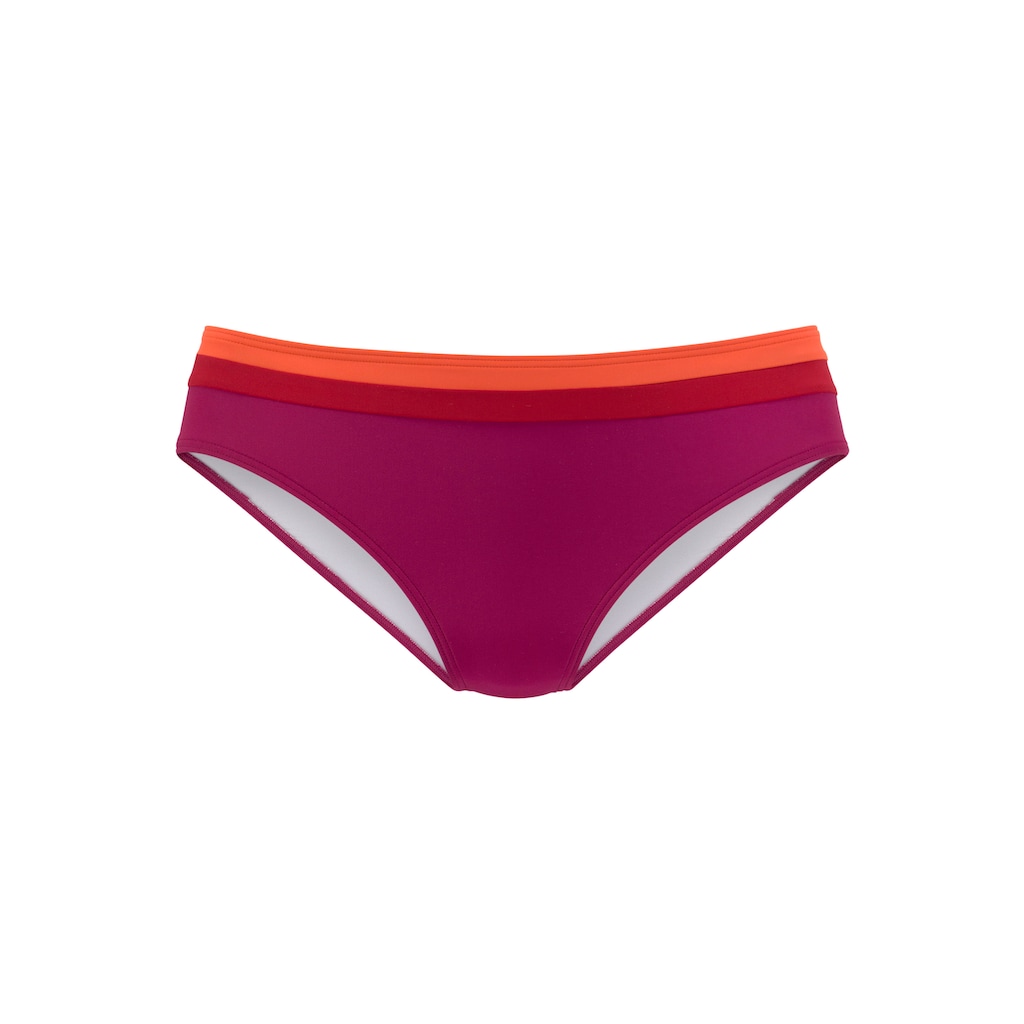 s.Oliver Bikini-Hose »Yella«, mit kontrastfarbenen Details