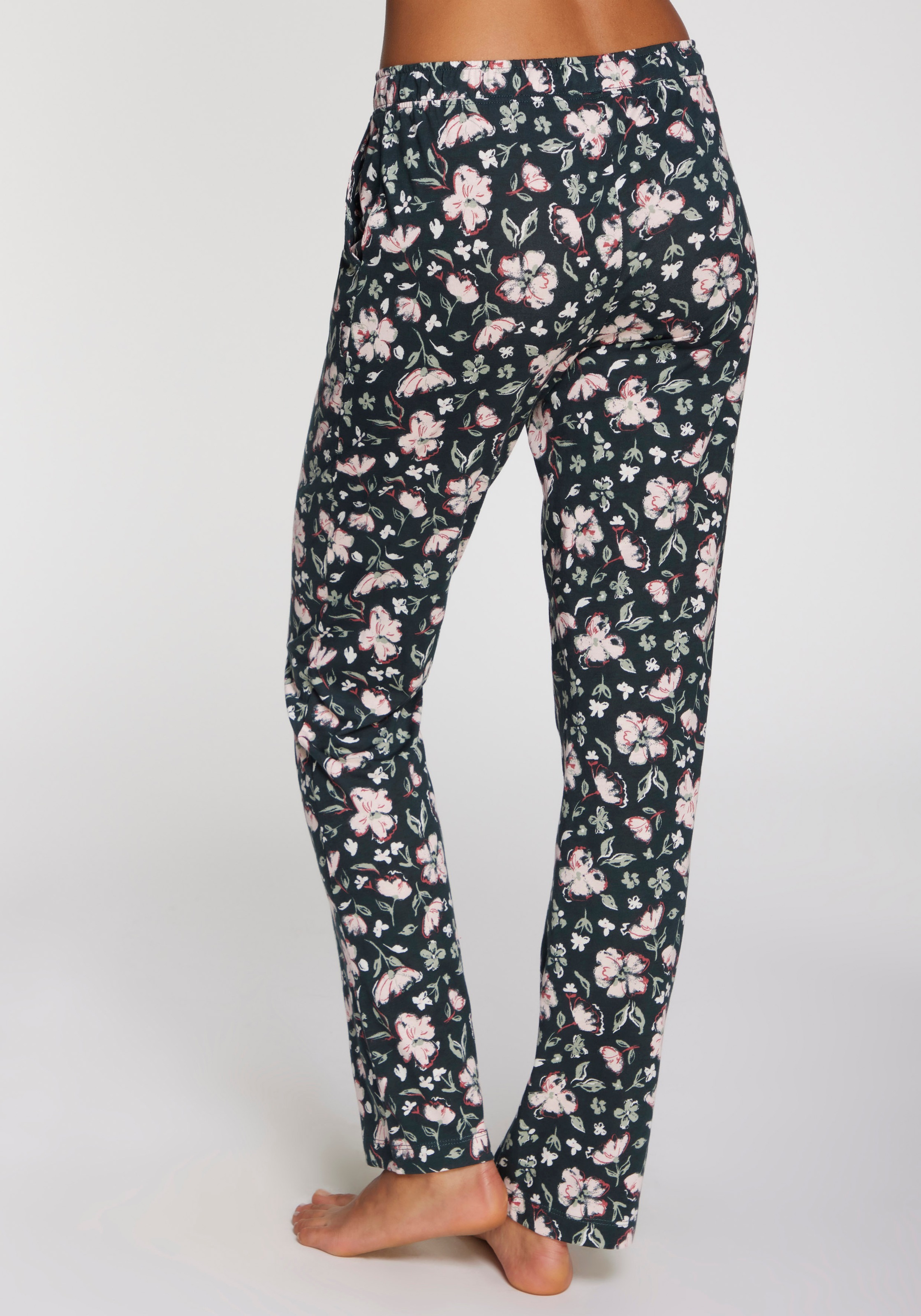 s.Oliver Pyjamahose, Schönes Allovermuster