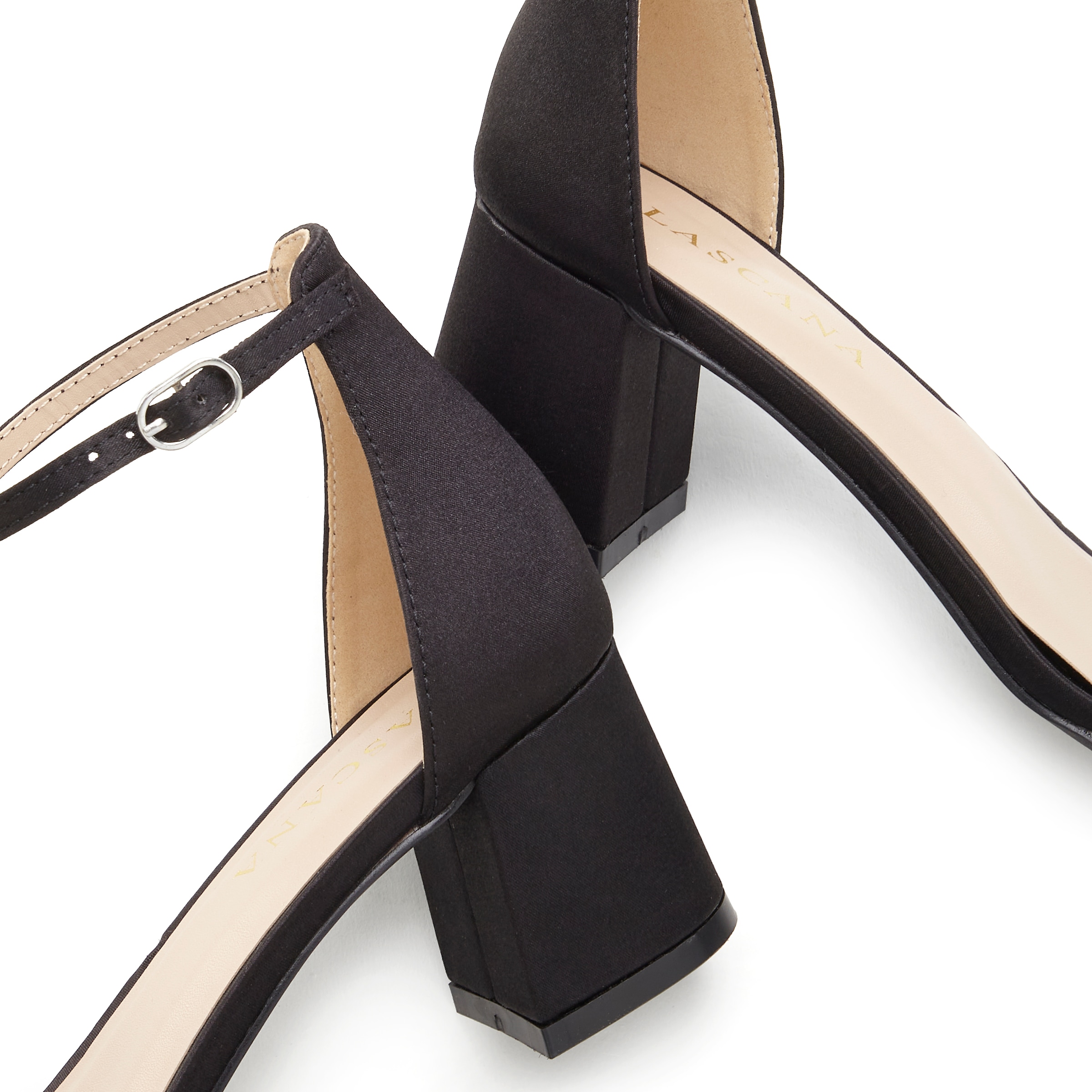 LASCANA Sandalette »Sommerschuh«, mit Blockabsatz, Sandale, Sommerschuh VEGAN