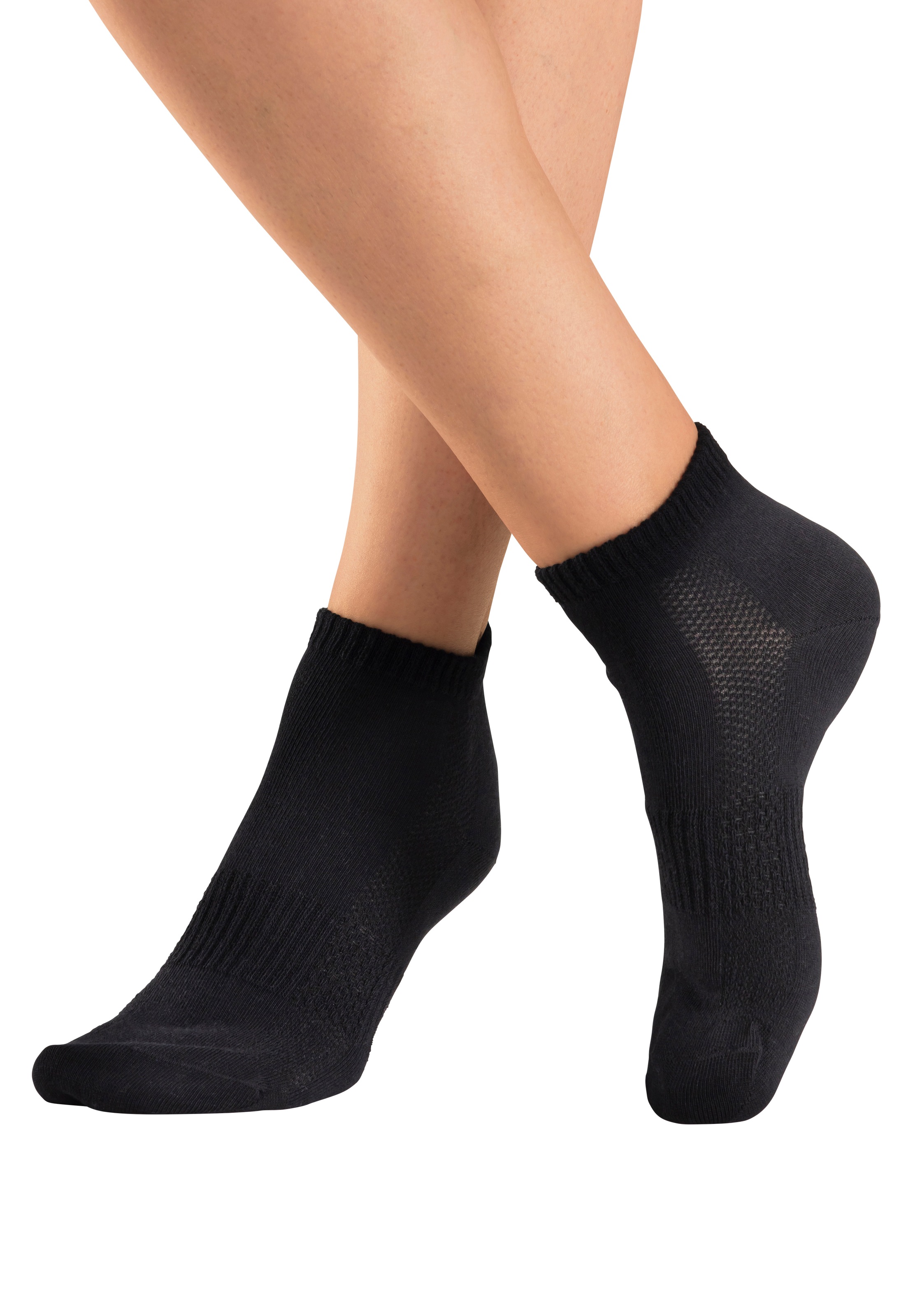 H.I.S Sportsocken Packung, 6 Stk. tlg. Kurzsocken und Sneakersocken in einem Pack