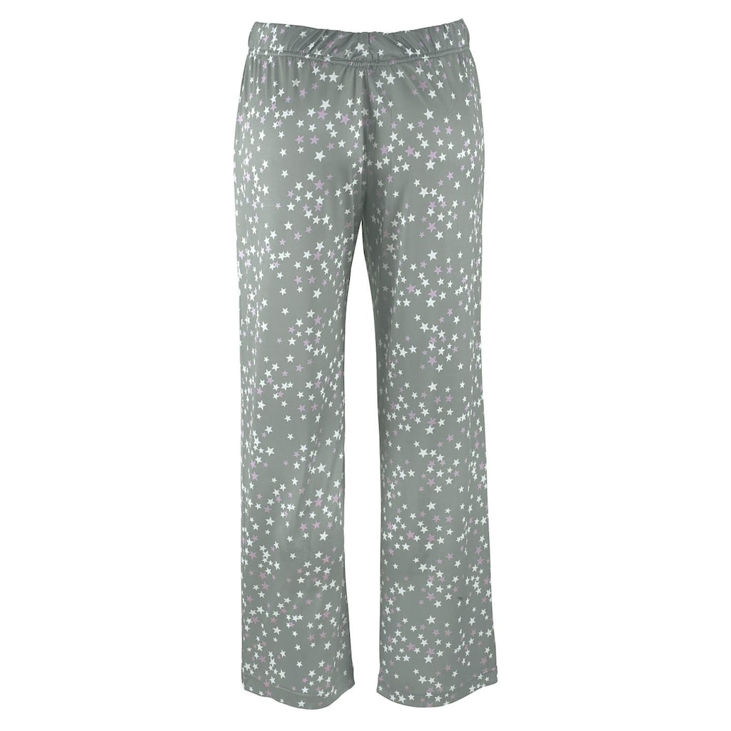 Vivance Dreams Pyjama, (4 tlg., 2 Stück), mit Sternenprint