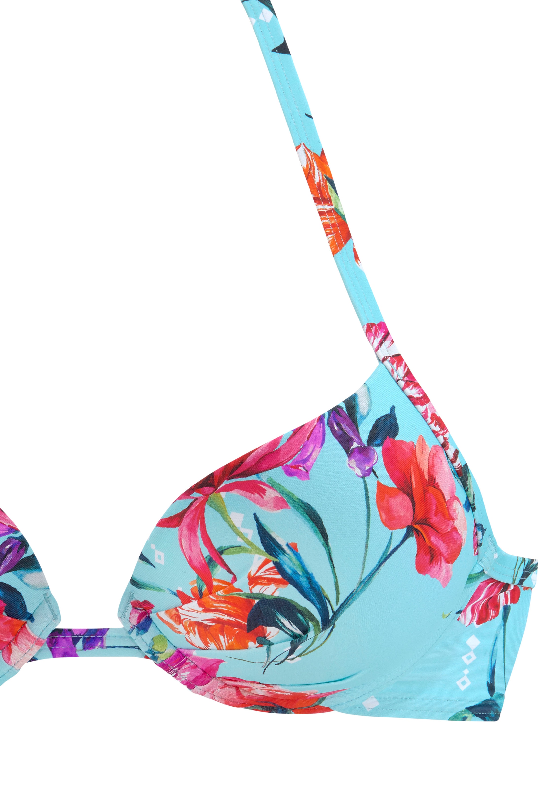 Sunseeker Push-Up-Bikini-Top »Modern«, mit Blumenprint