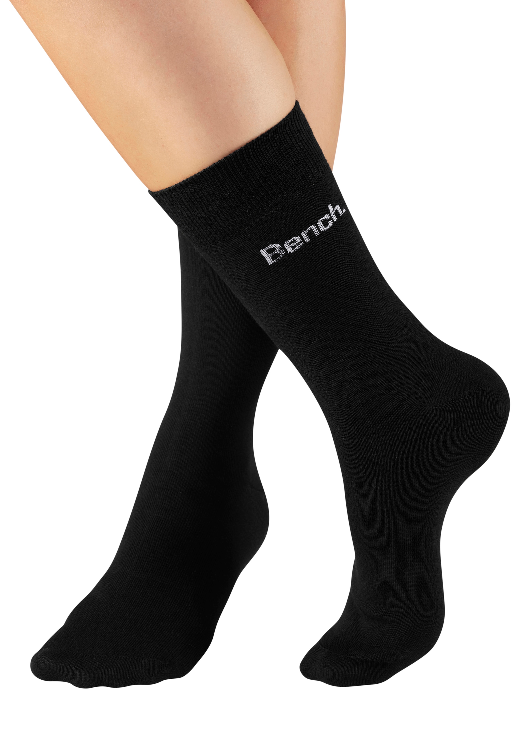 Bench. Chaussettes basiques »Herrensocken für Beruf und Freizeit« Paquet, 6 Couple tlg. avec petit logo de marque coloré