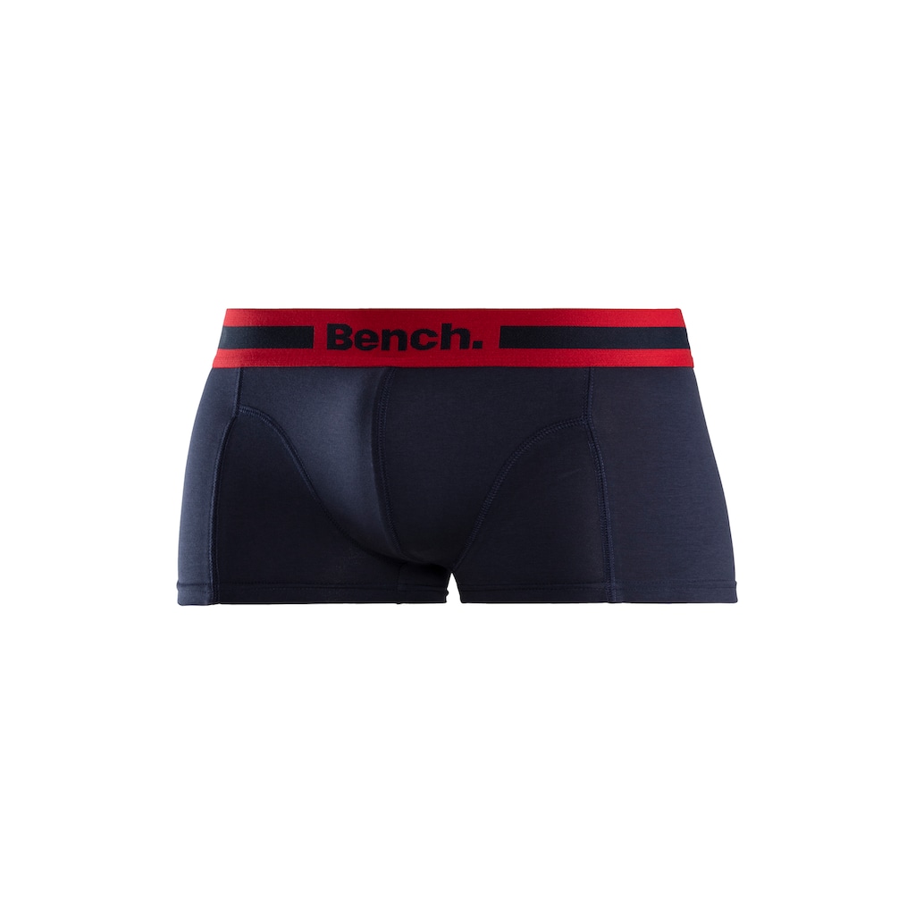 Bench. Hipster, (Packung, 4 St.), knapp sitzende Boxershorts aus Baumwollmischung